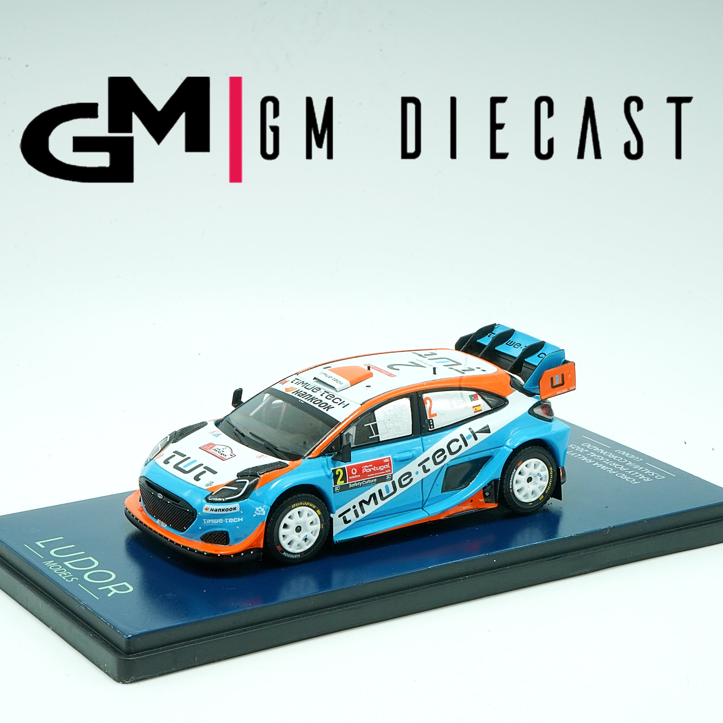 Ford Puma Rally1 #2 Rally Portugal 2025 Salvi, Coronado 1/43 – GM