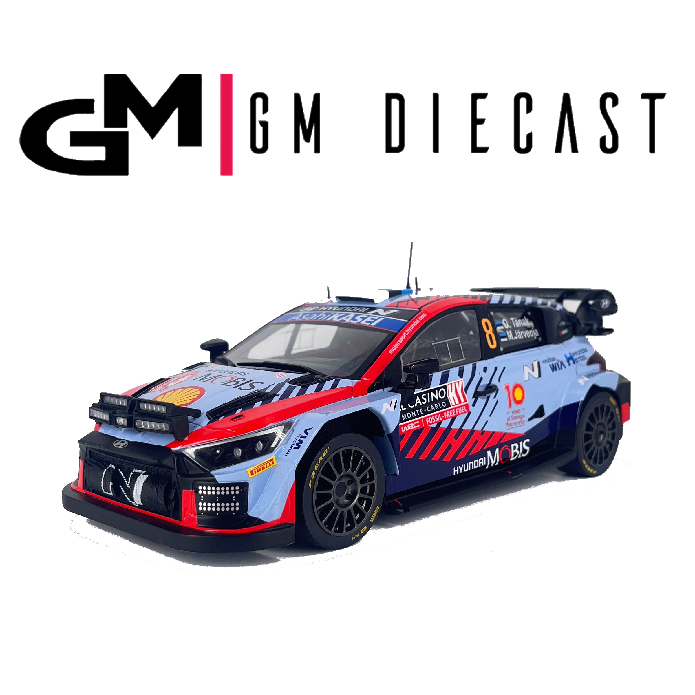 Hyundai I20 N Rally1 8 Rallye du Chili 2024 O.Tanak - M Hyundai I20 N Rally1 8 Rallye du Chili 2024 O.Tanak - M