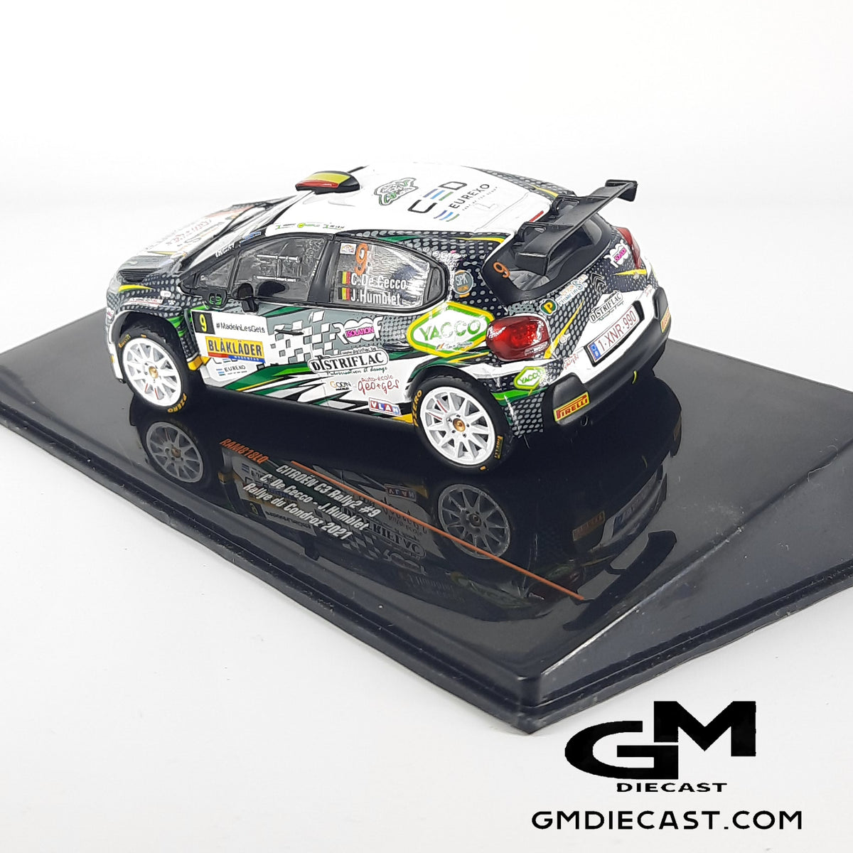 Citroen C3 R5 #9 Rally Condroz 2021 De Cecco/Humblet IXO