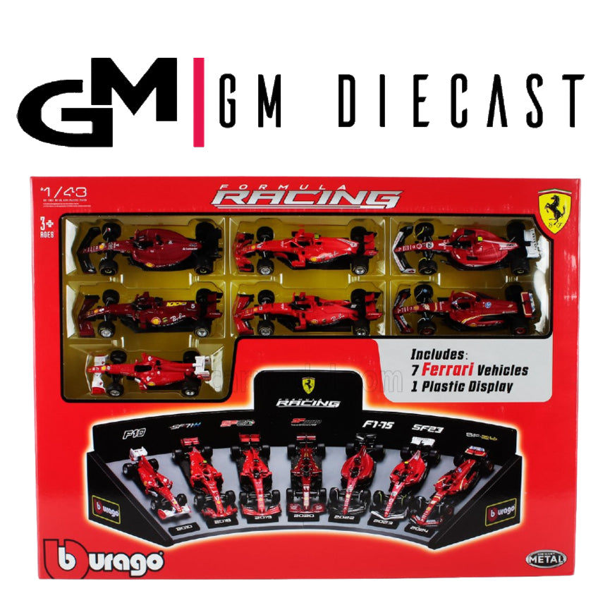 Ferrari Set 7X Burago 1/43