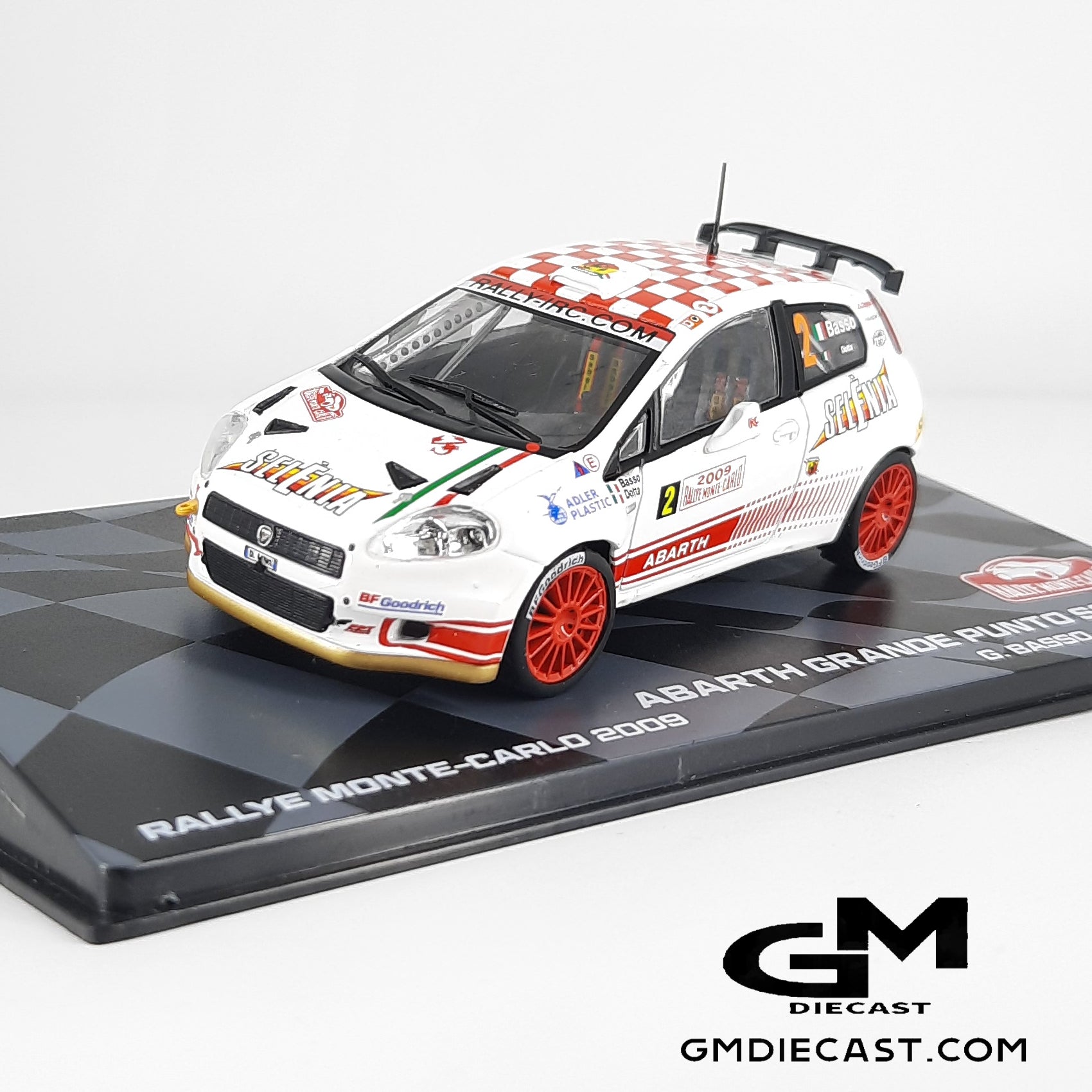 Fiat Punto S2000 #2 Rally Monte Carlo 2009 Basso/Dotta