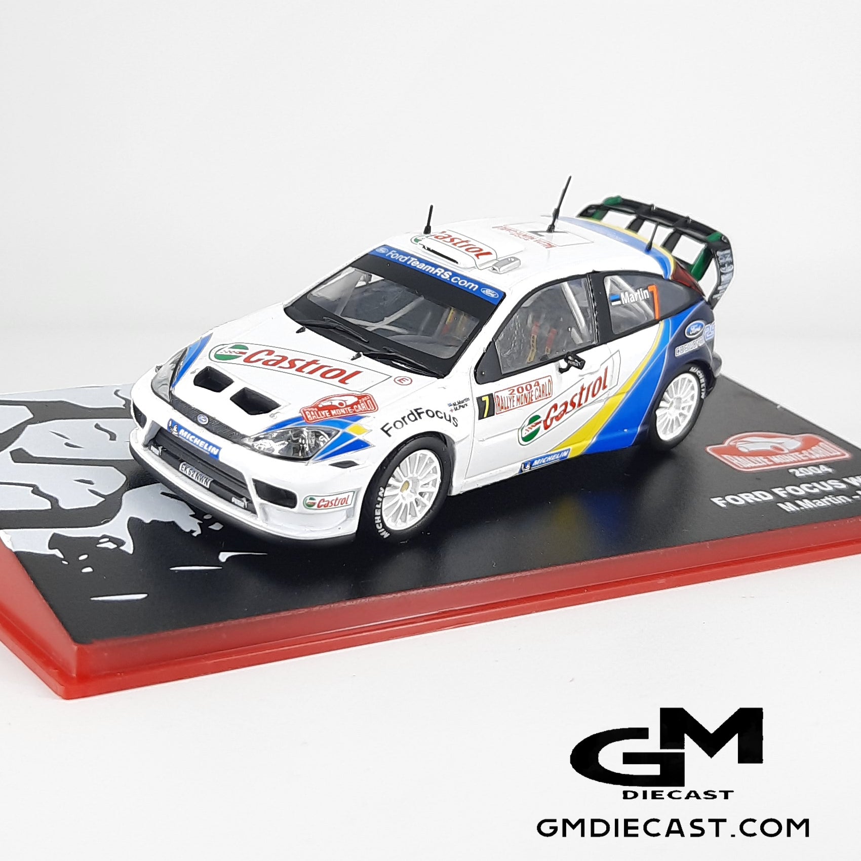 Ford Focus WRC #7 Monte Carlo 2004 Martin/Park