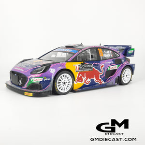 M-Sport Puma- Loeb- Monte Carlo 2022- Winner- 1/18 Scale- by
