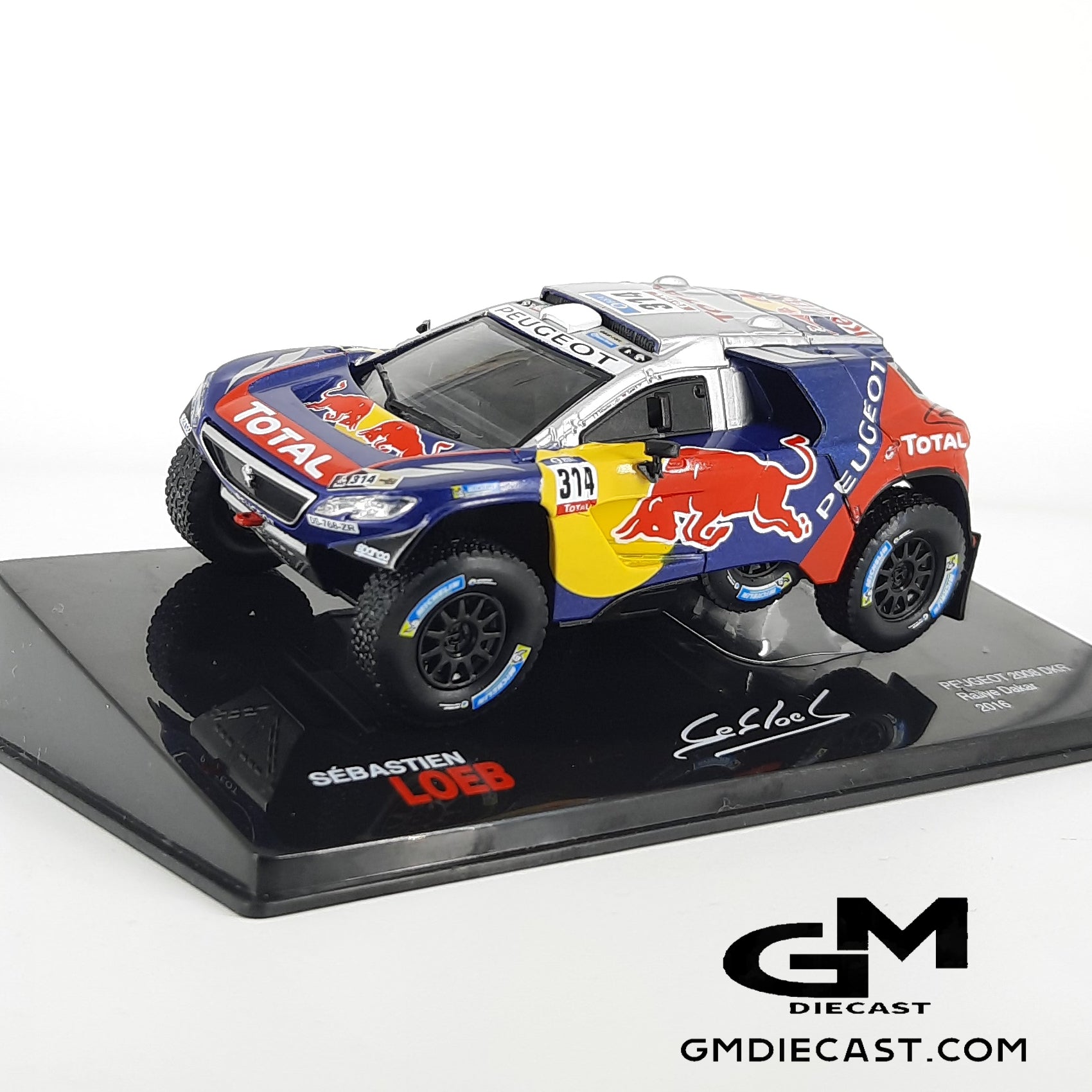 Peugeot 2008 DKR #314 Dakar 2016 Loeb/Elena