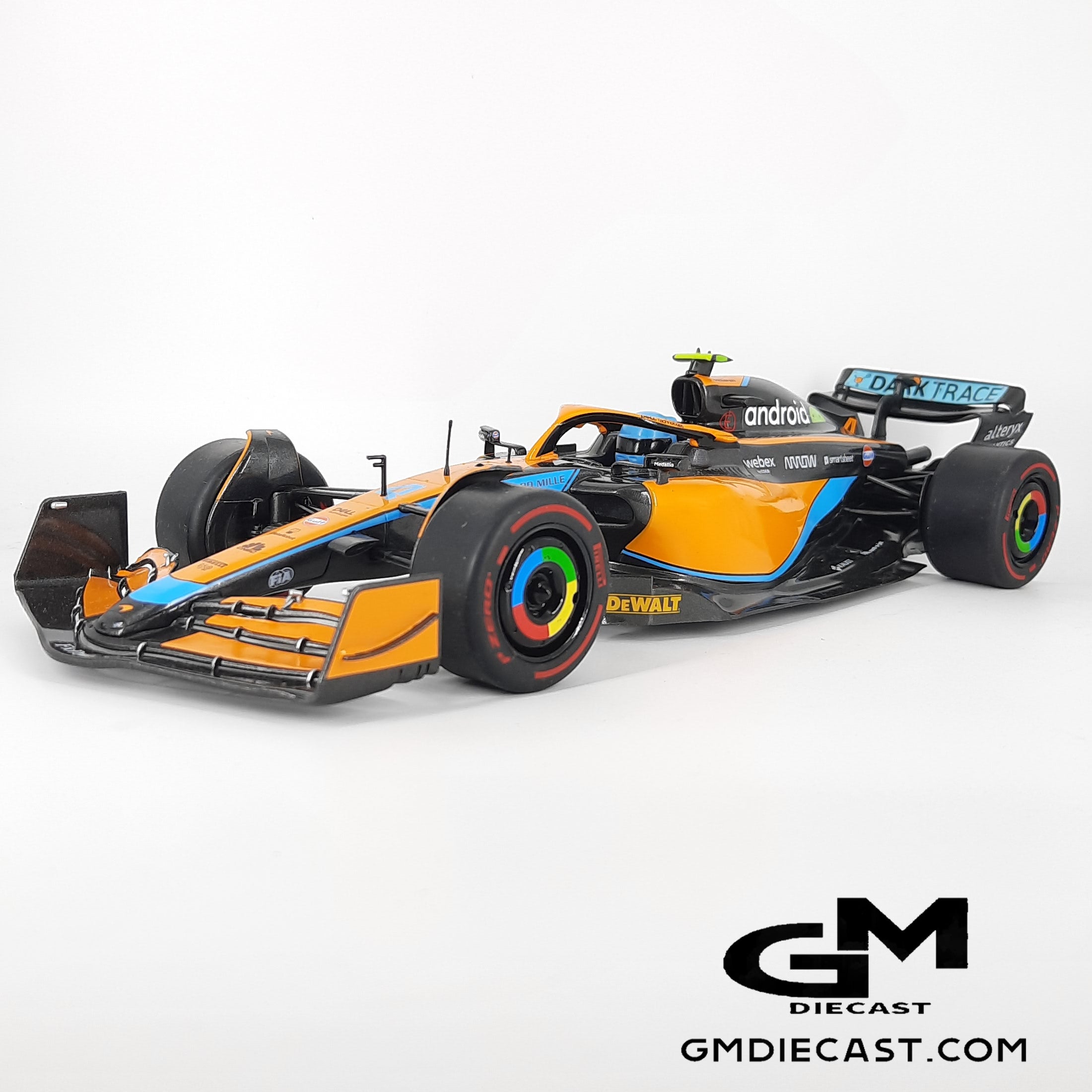 McLaren MCL35M #4 2022 Season L.Norris 1/18