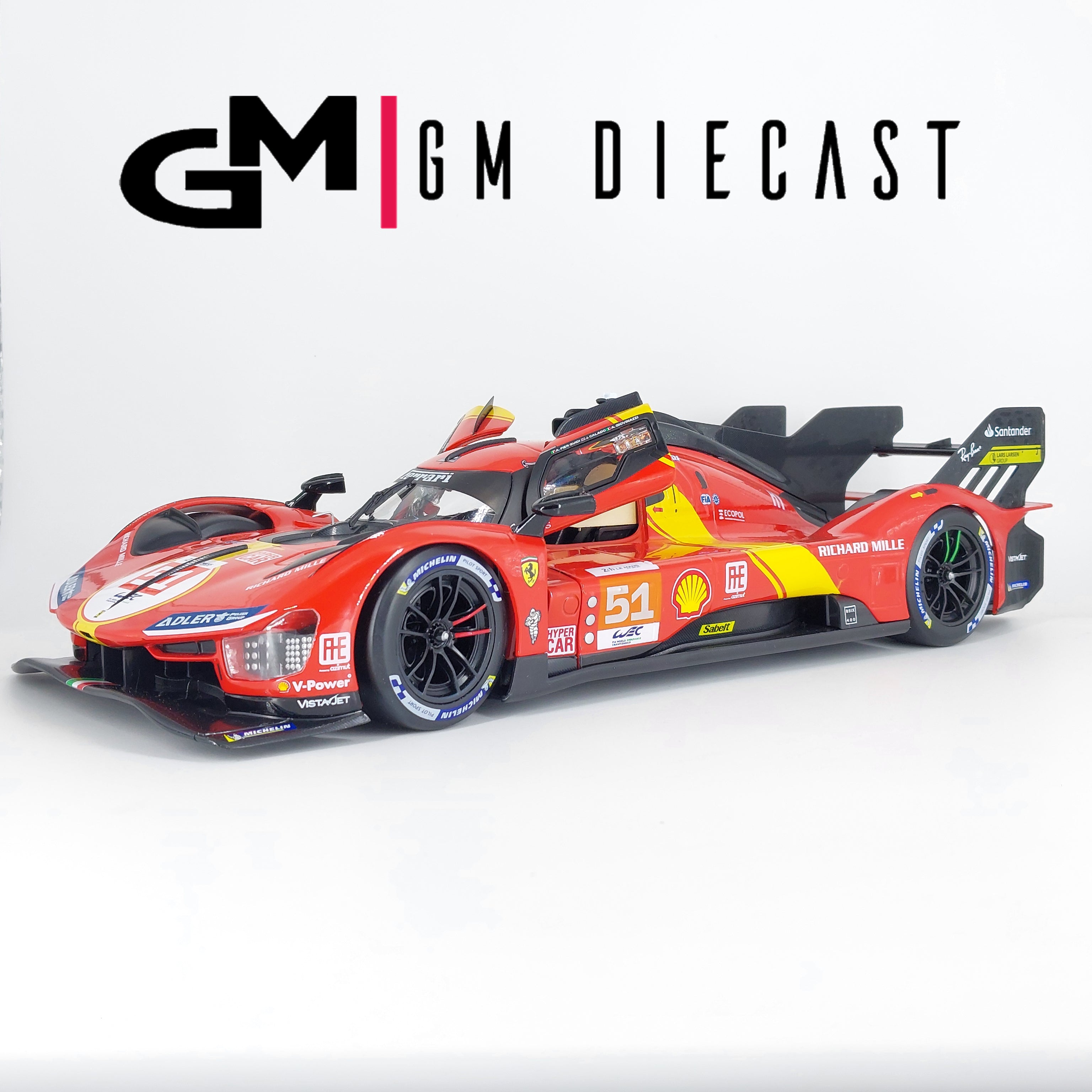 Ferrari 499P #51 Winner Le Mans 2023 Pier/Calado/Giovinazzi