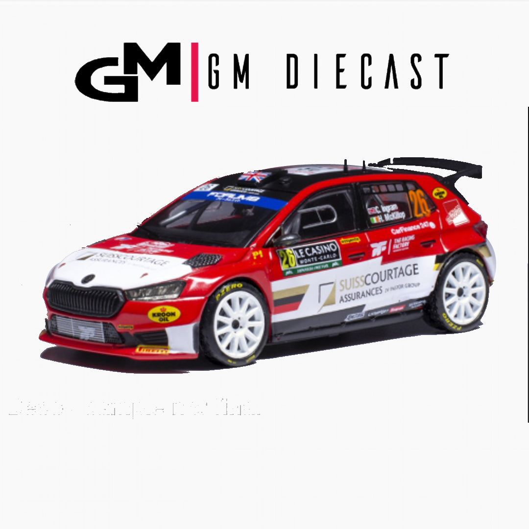 Skoda Fabia Rally2 #26 Monte Carlo 2024 Ingram/McKillop