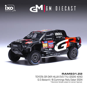 Toyota Hilux #243 Dakar 2024 Botterill/Cummings