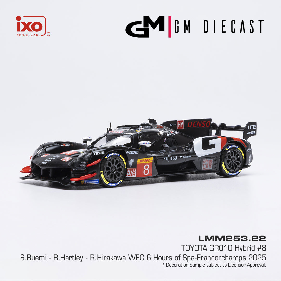 Toyota GR010 #8 WEC 6 Hours of Spa-Francorchamps 2025 S.Buemi/B.Hartley/R.Hirakawa