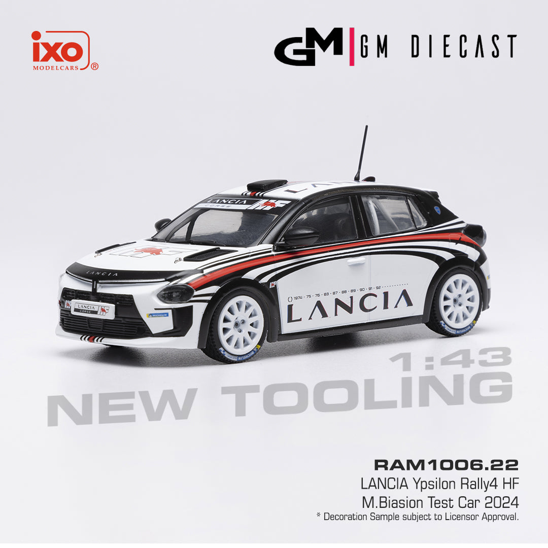 Lancia Ypsilon Rally4 HF Test car 2024 M.Biasion