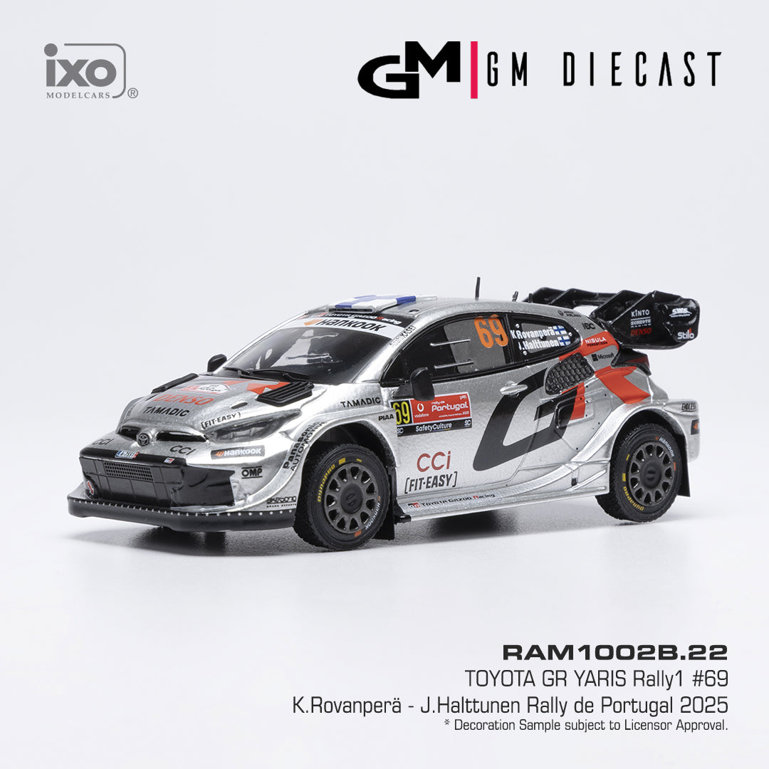 Toyota Yaris GR #69 Rally Portugal 2025 K.Rovanpera/J.Halttunen