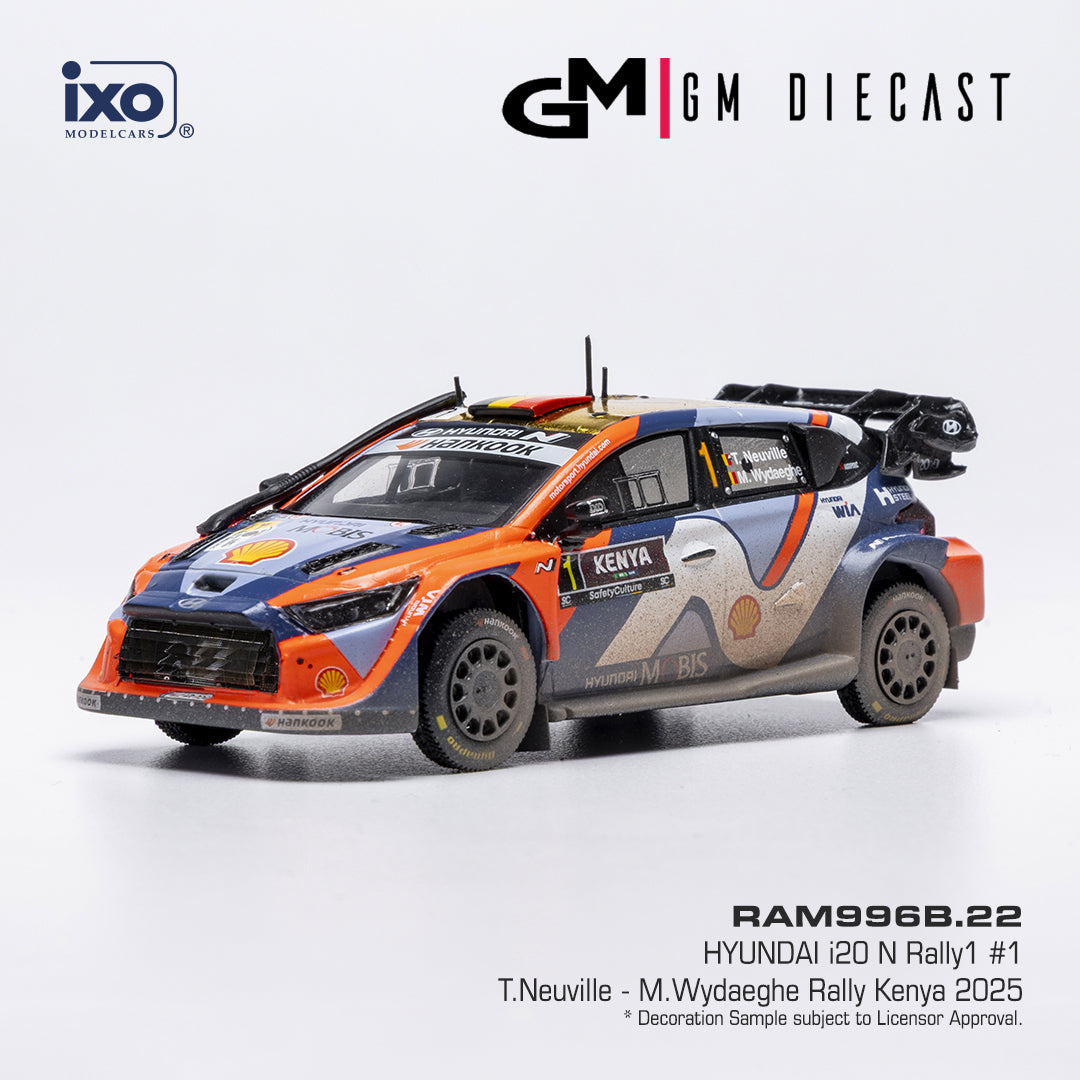 Hyundai i20 N #1 Rally Kenya 2025 T.Neuville/M.Wydaeghe