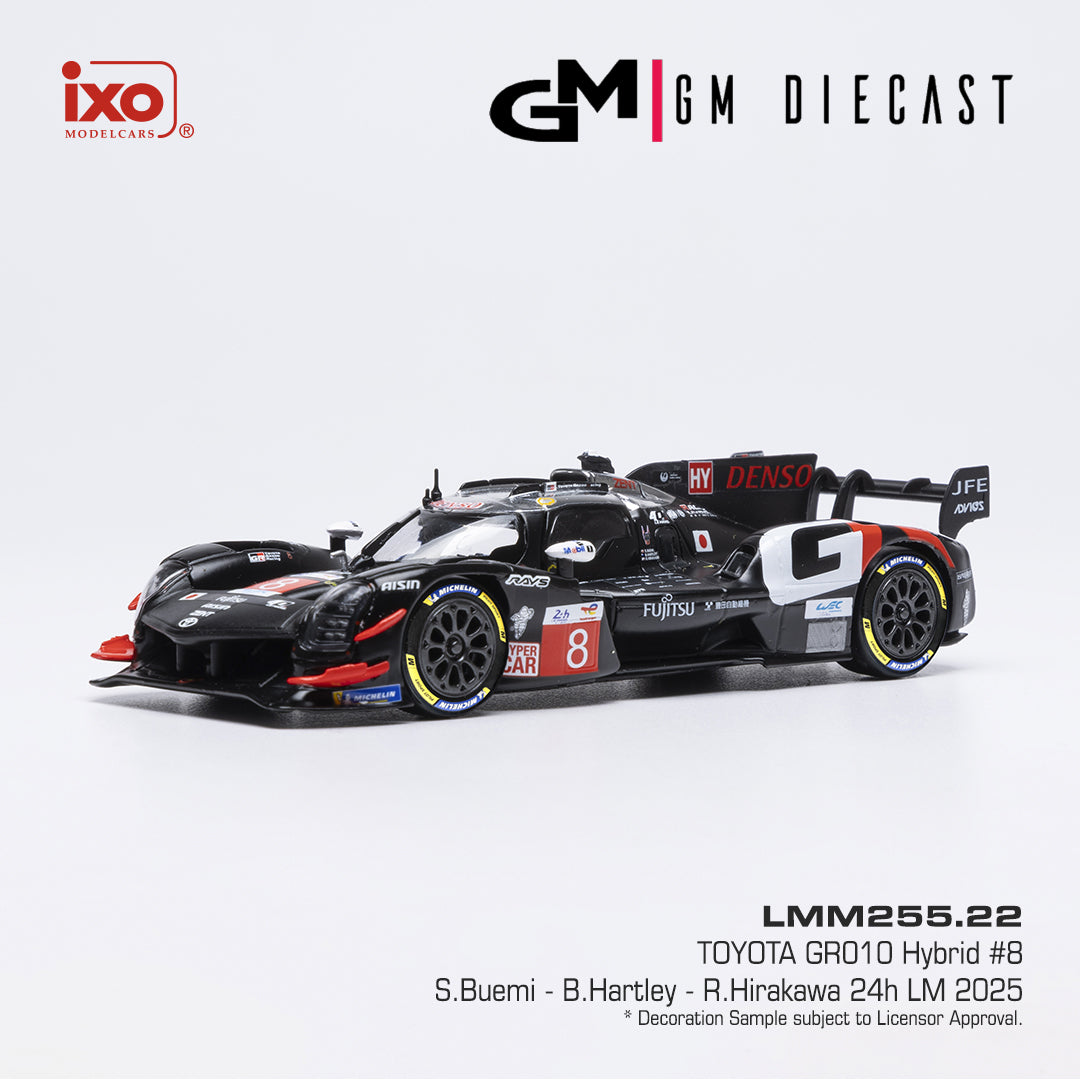 Toyota GR010 #8 24h Le Mans 2025 S.Buemi/B.Hartley/R.Hirakawa