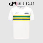 Carregar imagem no visualizador da galeria, Ayrton Senna Helmet Stripe T-shirt
