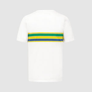 Ayrton Senna Helmet Stripe T-shirt