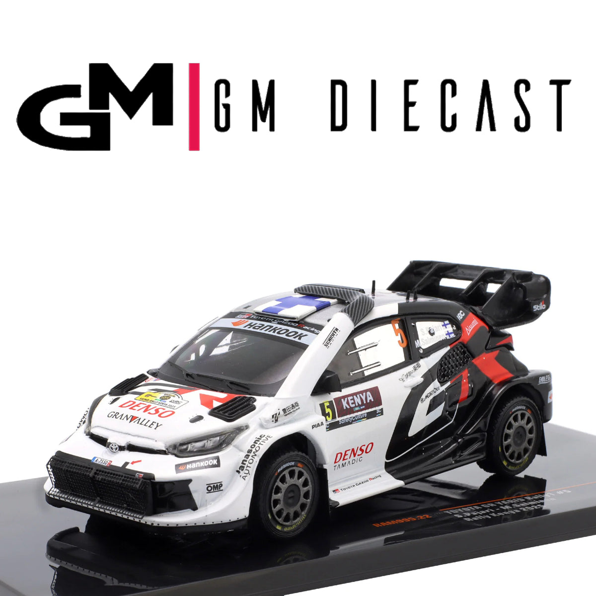 Toyota Yaris GR #5 Rally Kenya 2025 Pajari, Salminen 1:43