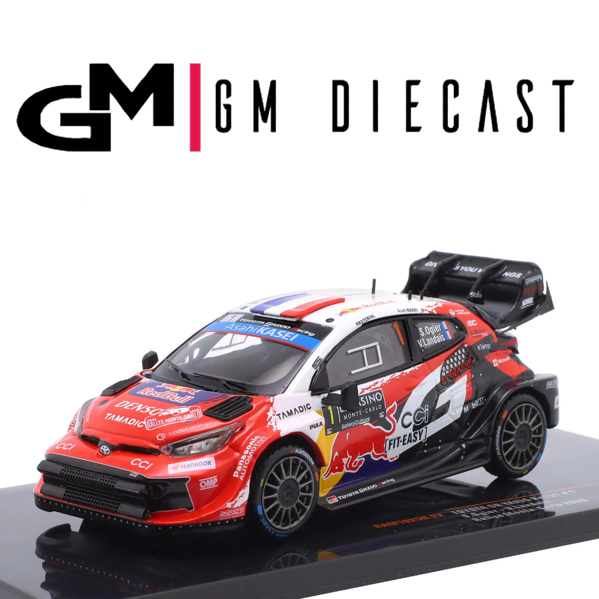 Toyota GR Yaris #1 Rally Monte Carlo 2026 Ogier , Landais