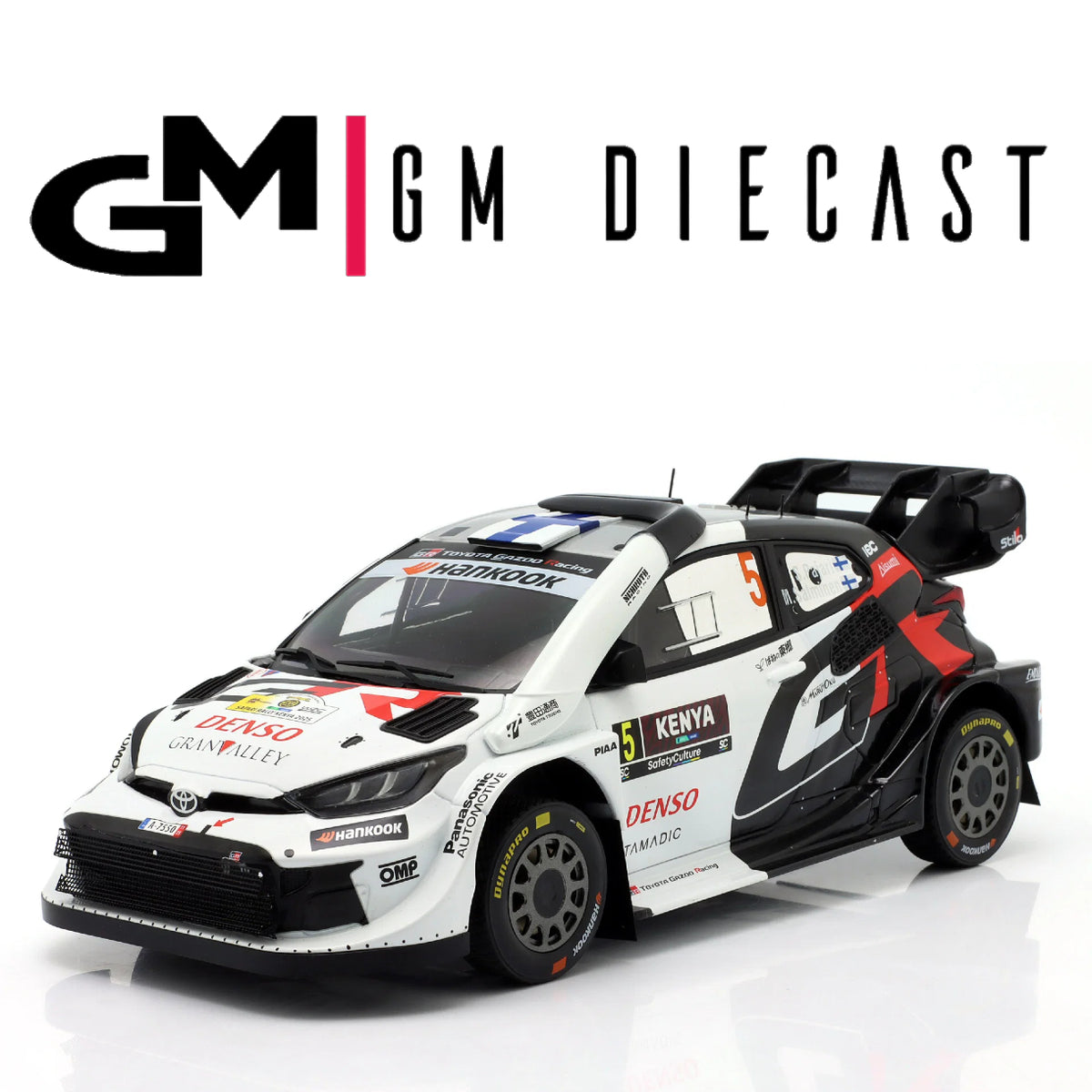 Toyota Yaris GR #5 Rally Kenya 2025 Pajari, Salminen 1/18