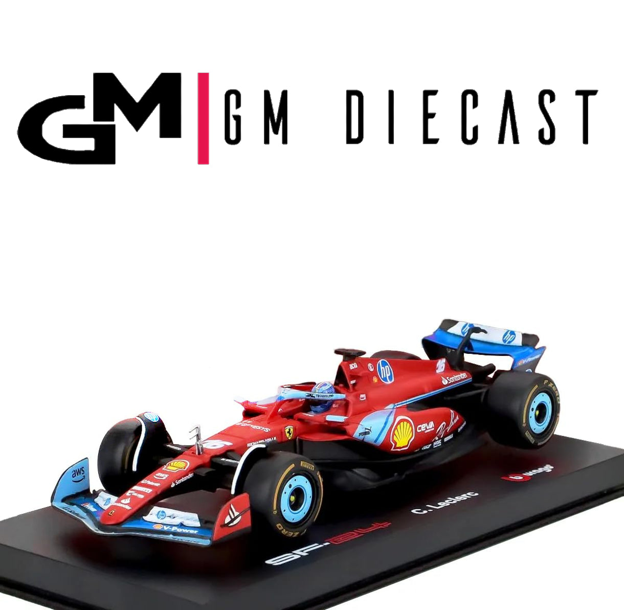Ferrari SF-24 #16 Miami GP 2024 C.Leclerc 1/18