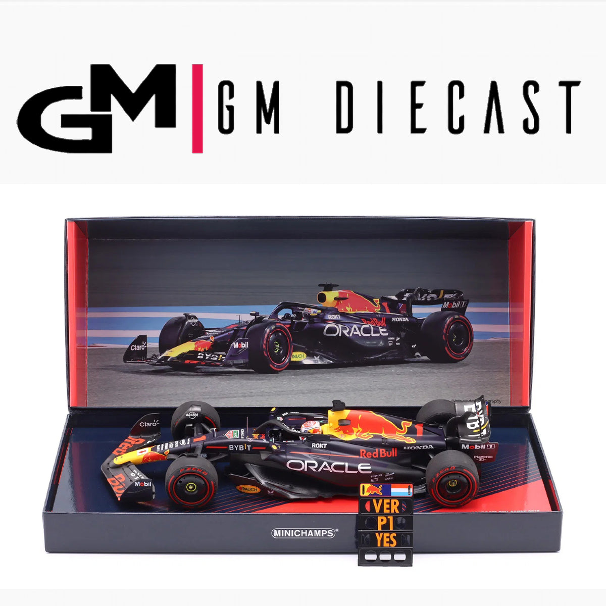 RB19 #1 winner bahrain gp 2023 M.Verstappen 1/18