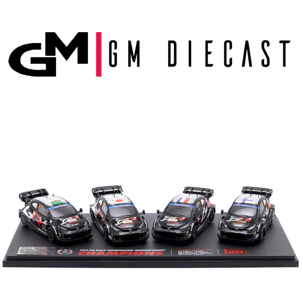 SET Toyota GR Yaris Rally 1 Manufacturers Champions 2024