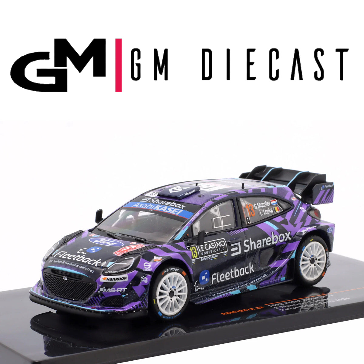 Ford Puma n.º 13 Rali de Monte Carlo 2026 Munster, Louka