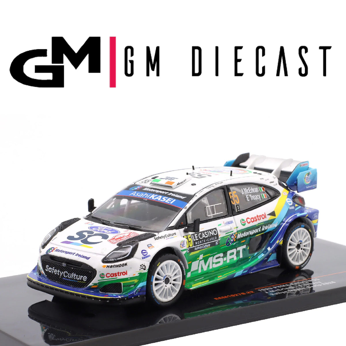 Ford Puma #55 Rally Monte Carlo 2026 McErlean , Treacy