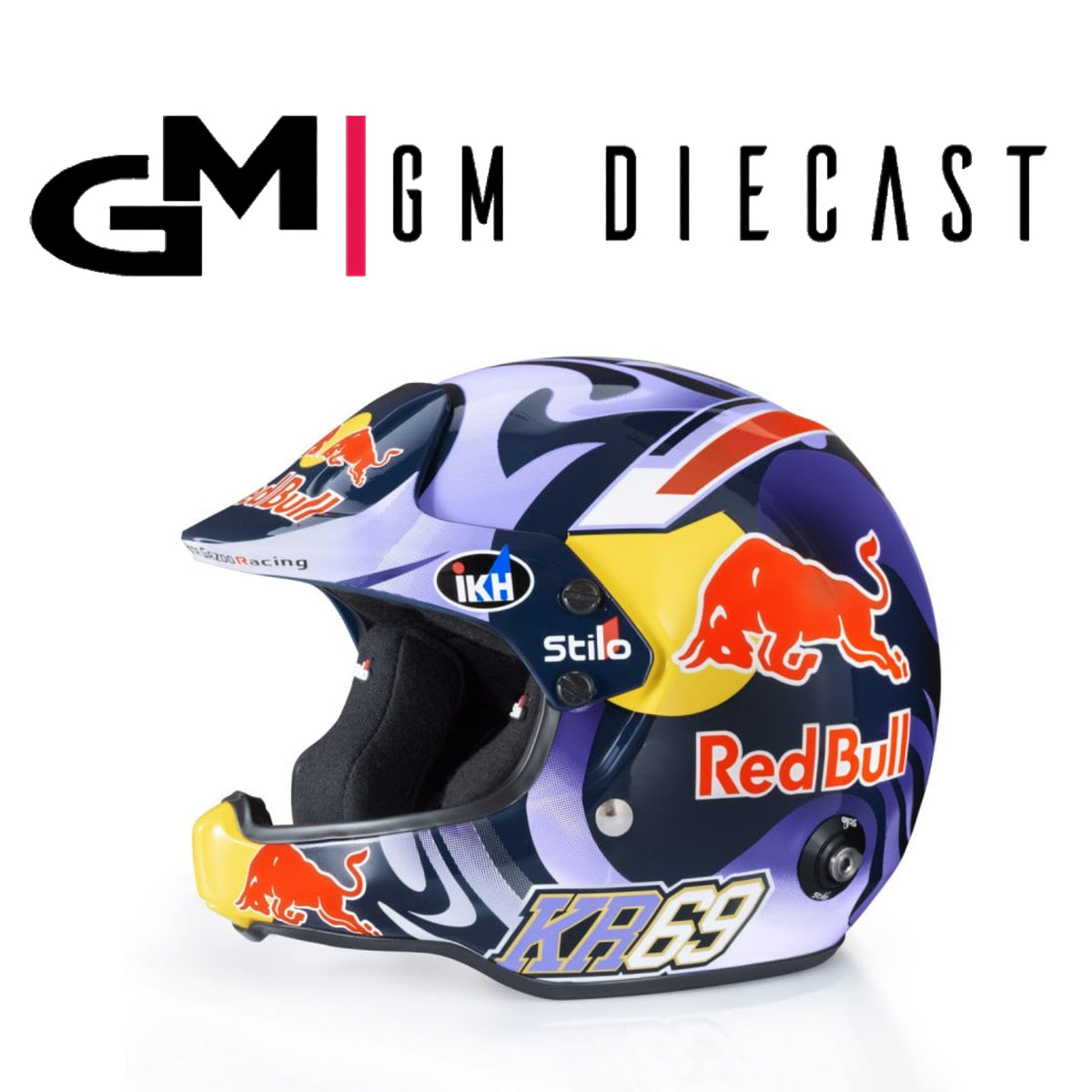 Kalle Rovanpera #69 Season 2025 Helmet 1:2