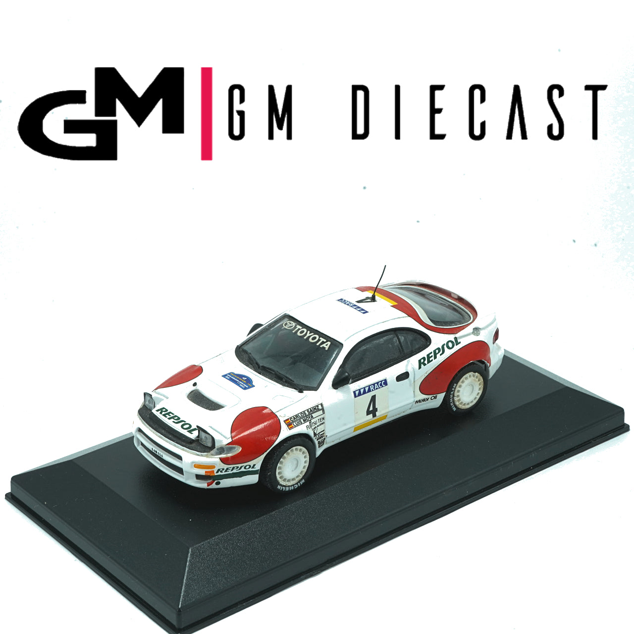 Toyota Celica #4 Rally Espanha 1992 Sainz, Moya 1:43