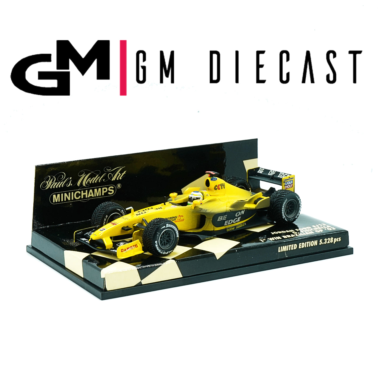 Jordan Ford EJ13 1º Win Brazilian GP Fisichella 1:43