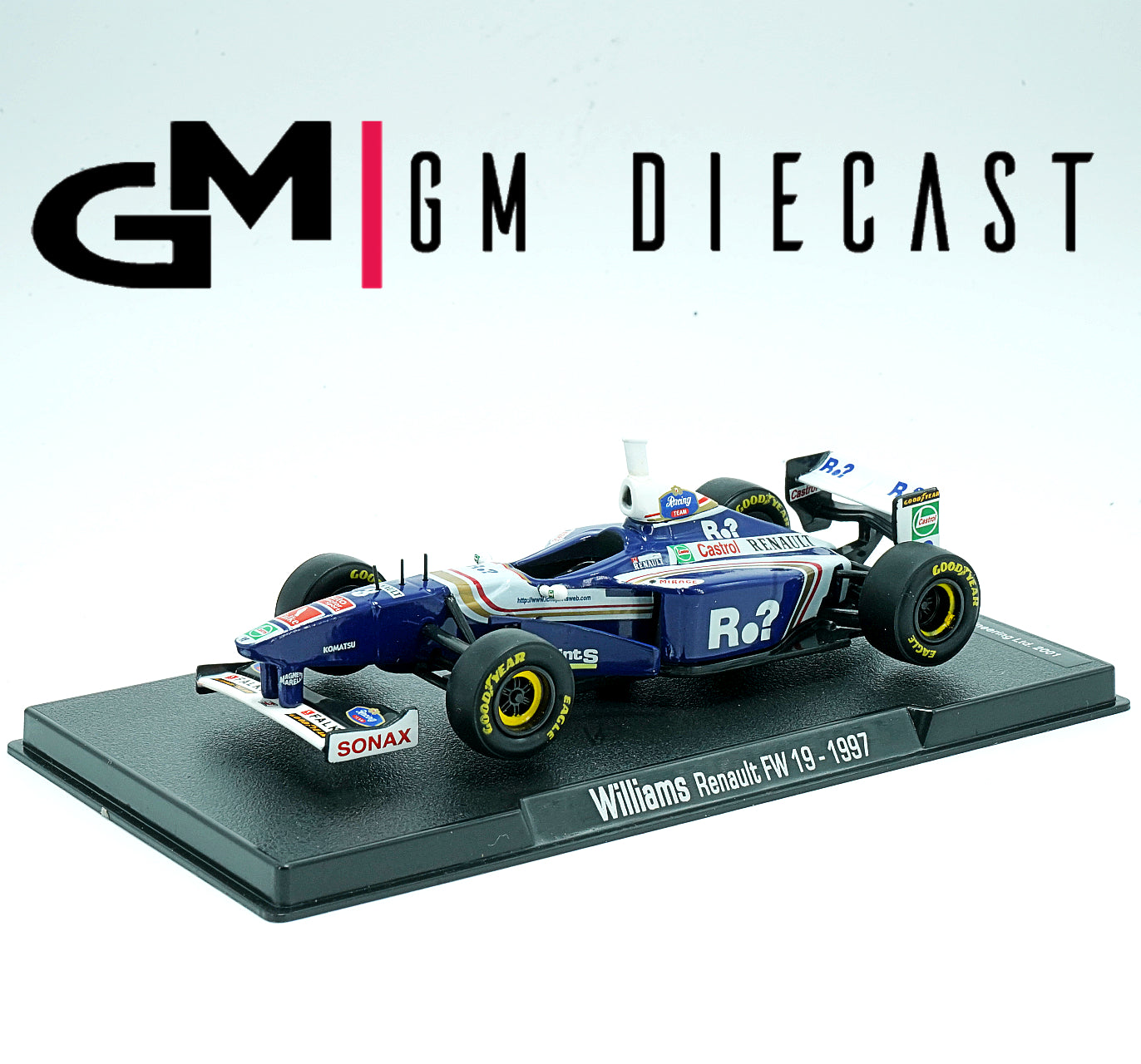 Williams-Renault FW19 #3 J.Villeneuve 1997 1:43