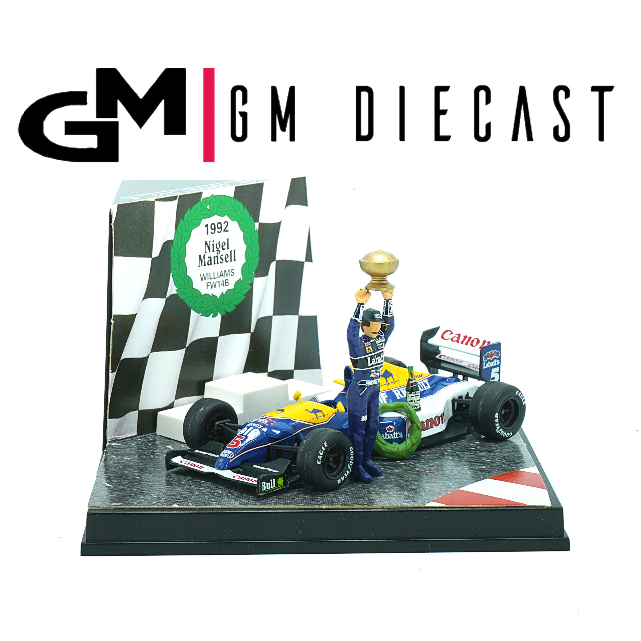 Williams-Renault FW14B #5 World Champion  1992 N.Mansell 1:43