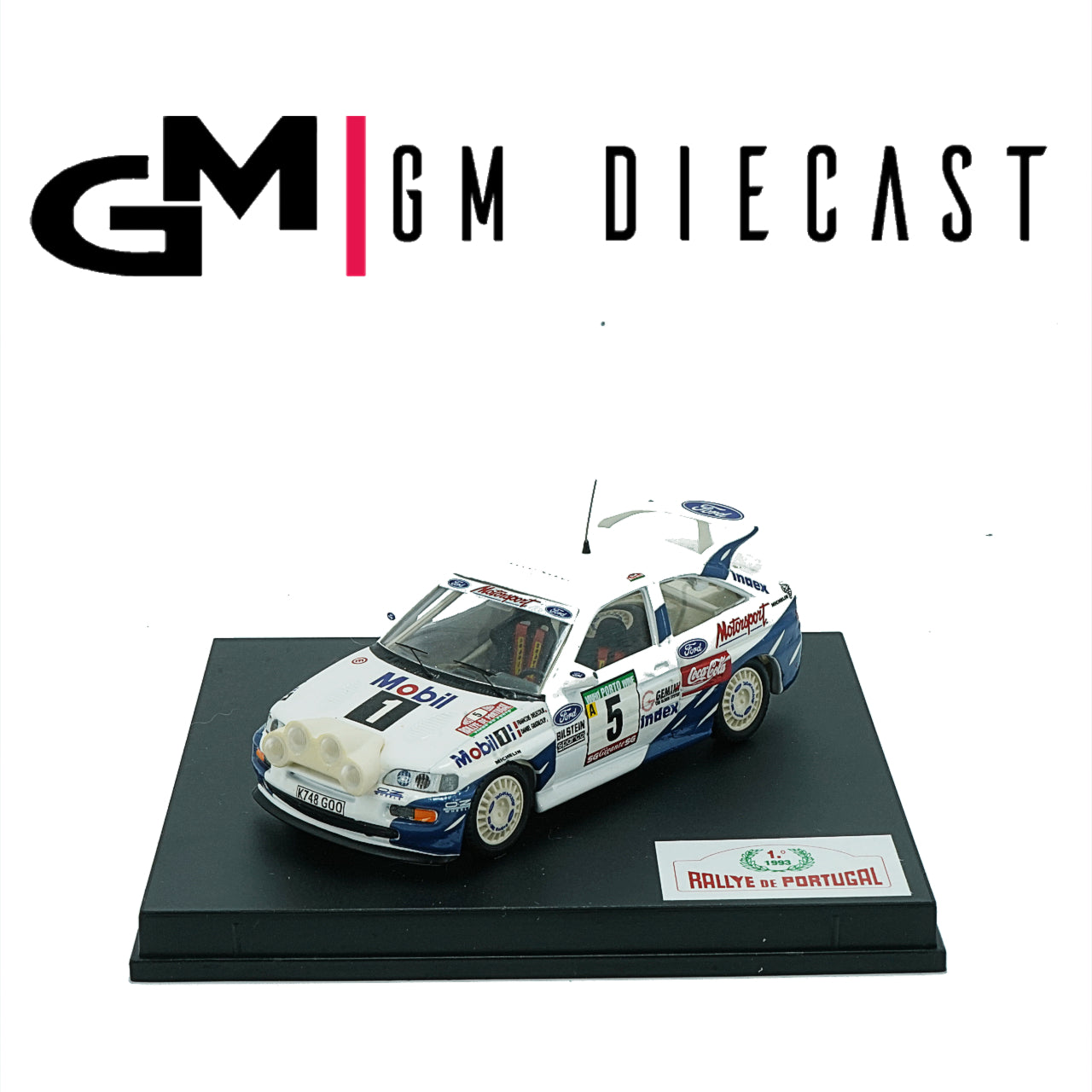 Ford Escort  #5 Rally Portugal 1993 Delecour, Grataloup 1:43