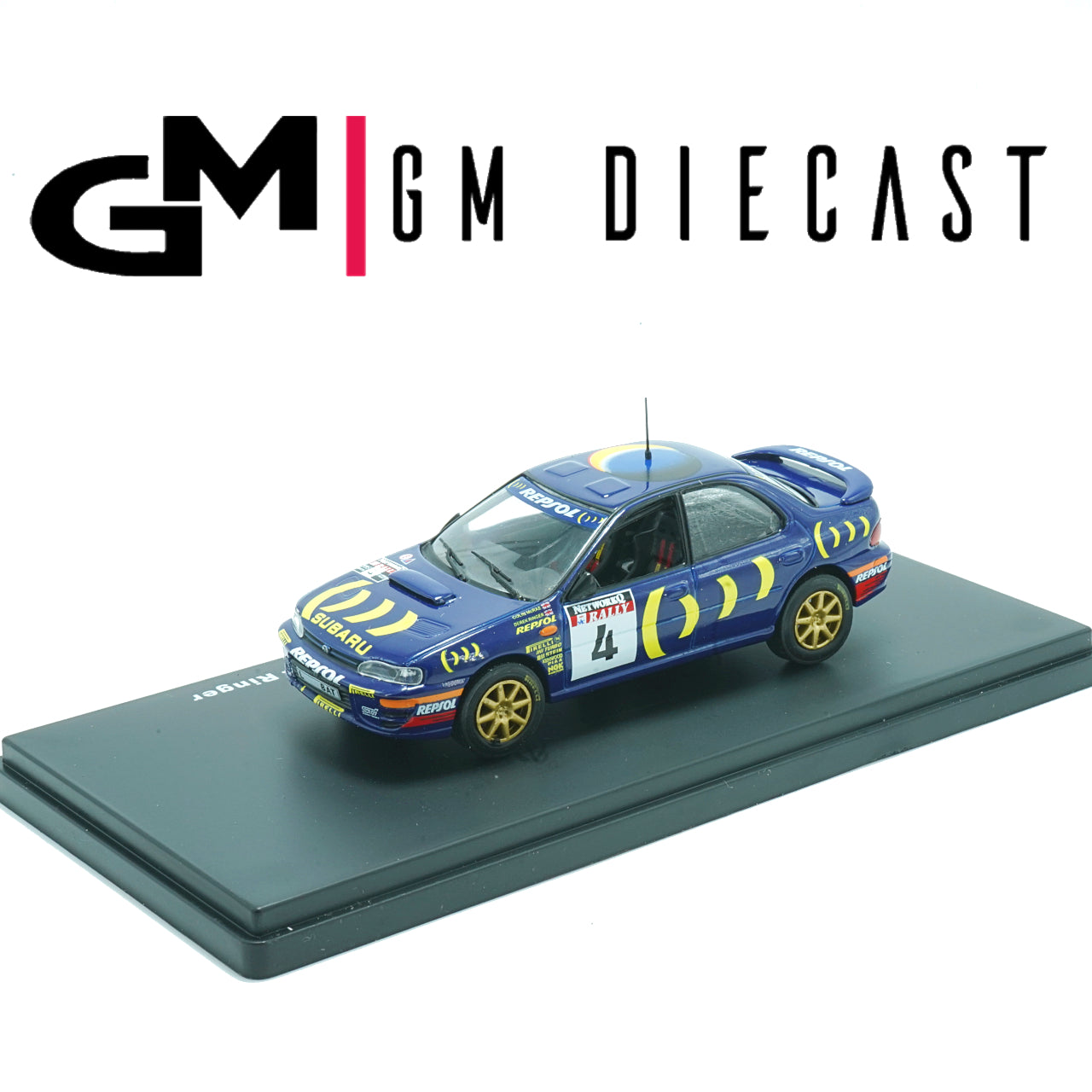 Subaru Impreza #4 Rally Rac 1995 McRae, Ringer 1:43
