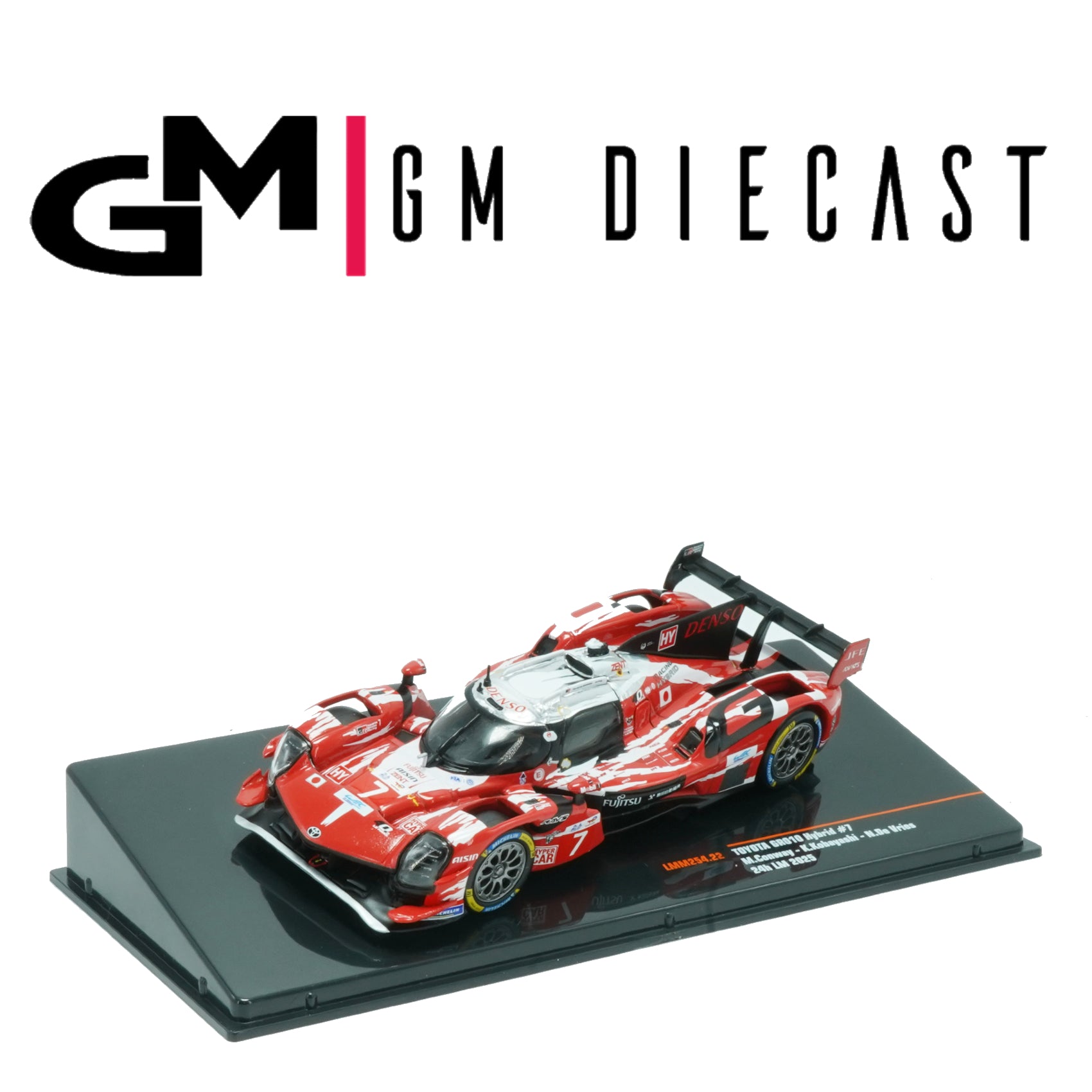 Toyota GR010 Hybrid #7 24h LM 2025 Conway, Kobayashi, De Vries 1/43