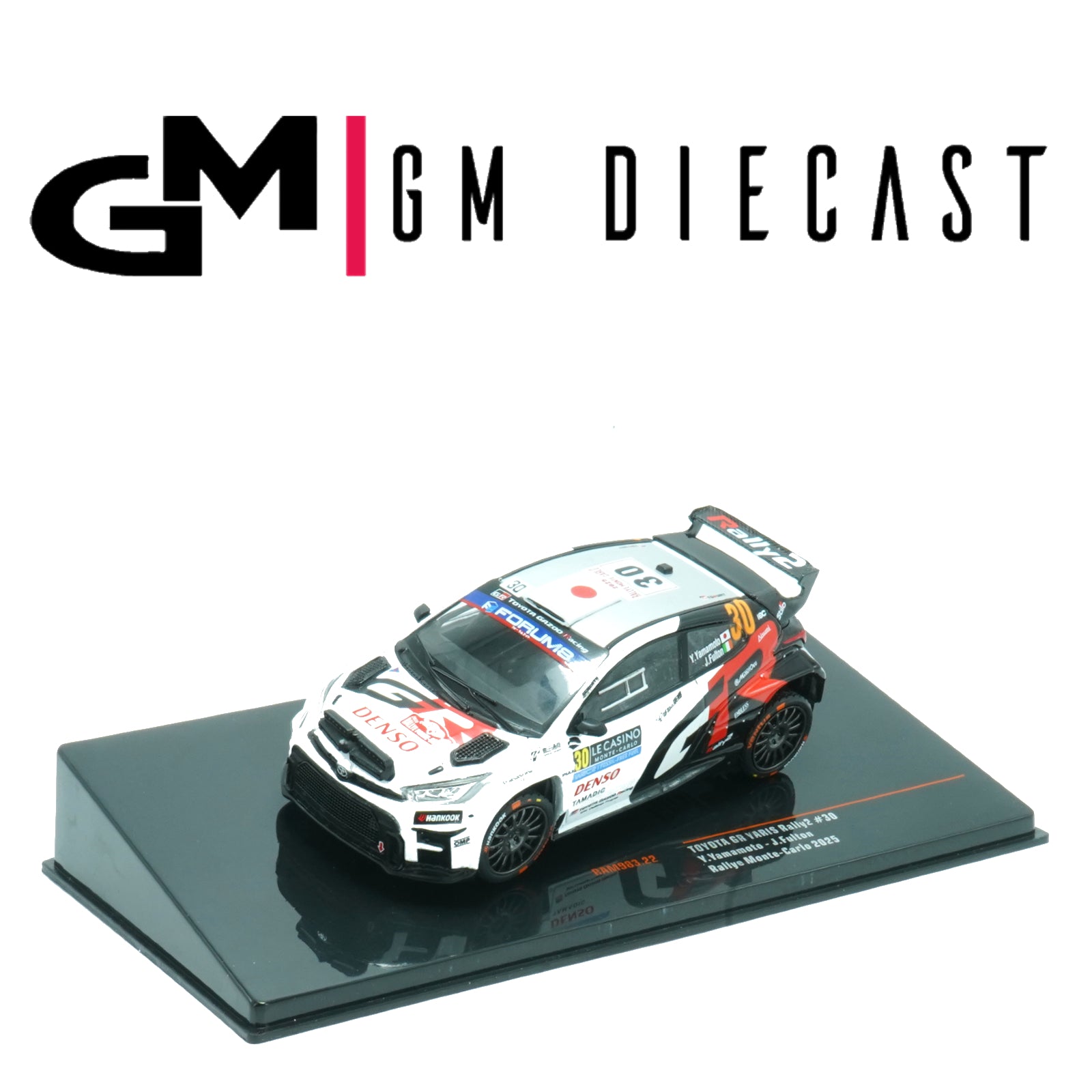 Toyota GR Yaris Rally2 #30 Rally Monte Carlo 2025 Yamamoto, Fulton 1/43
