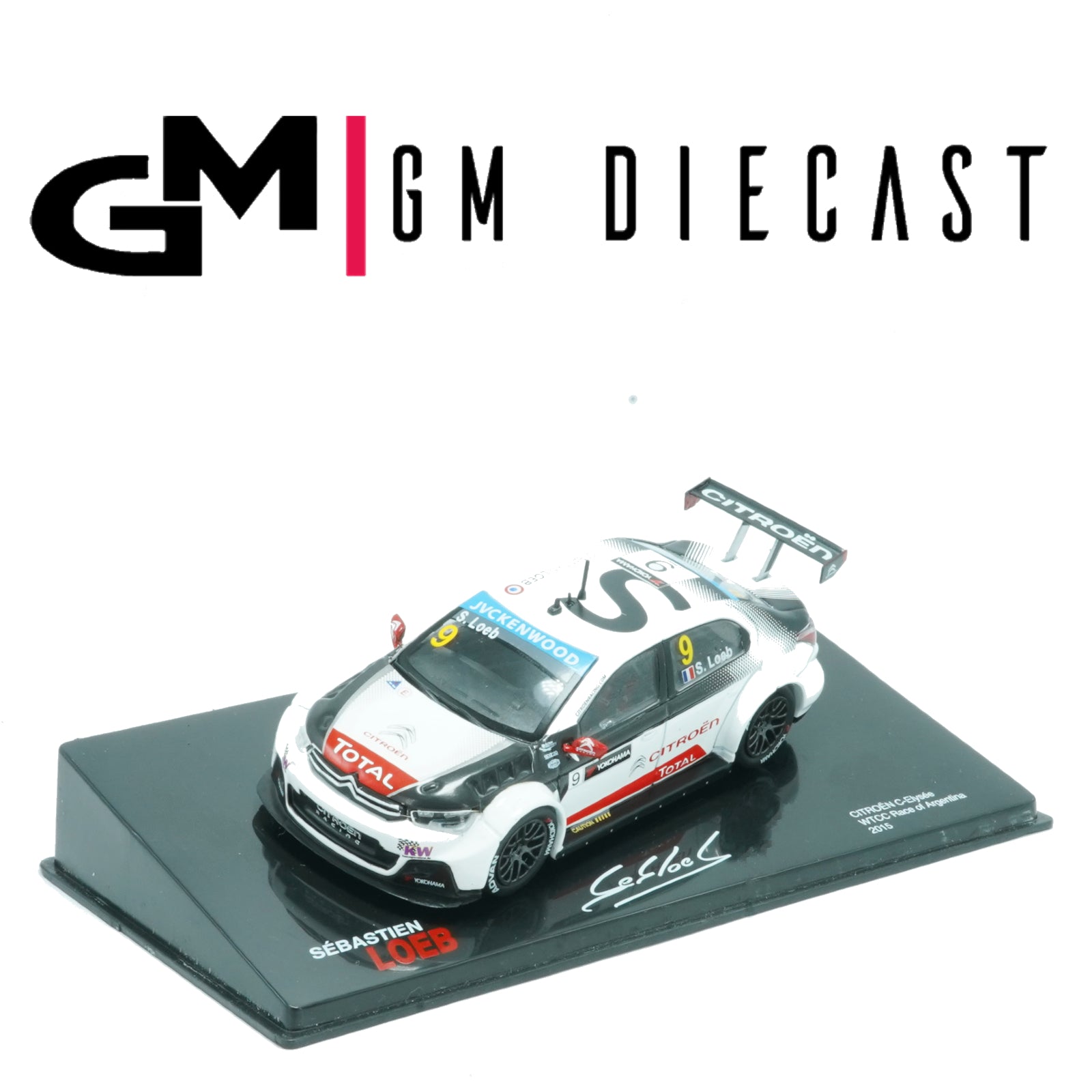 Citroen C-Elysée #9 WTCC Race of Argentina 2015 Loeb 1/43