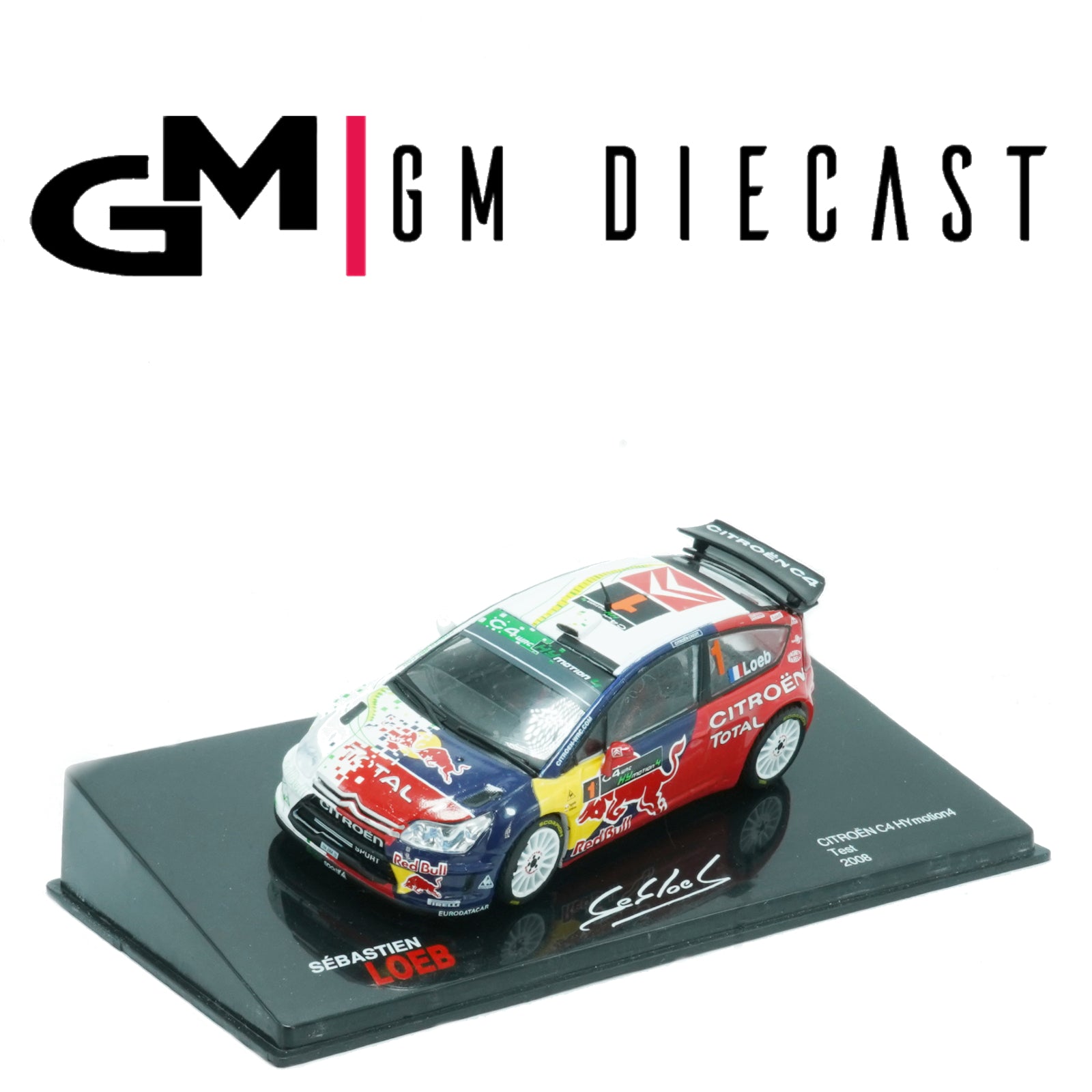 Citroen C4 Hymotion4 #1 Test 2008 Loeb 1/43