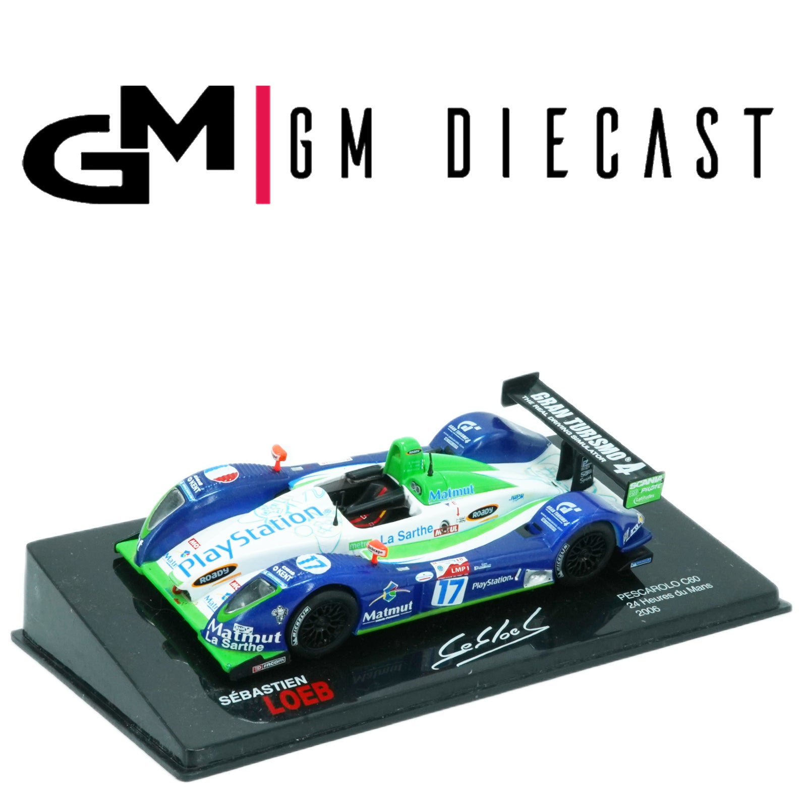 Pescarolo C80 #17 24h Du Mans 2006 Loeb 1/43