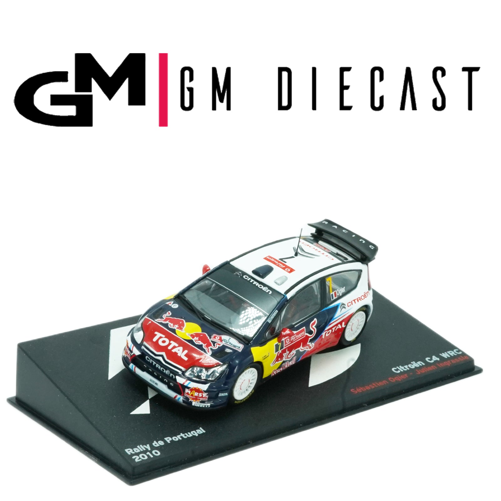 Citroen C4 #7 Rally de Portugal 2010 Ogier, Ingrassia 1/43