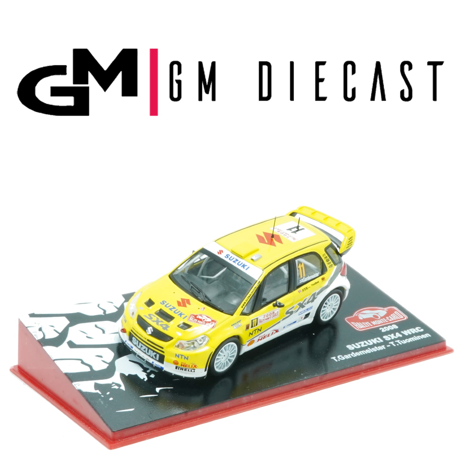 Suzuki SX4 #11 Rally Monte Carlo 2008 Gardemeister, Tuominen 1/43