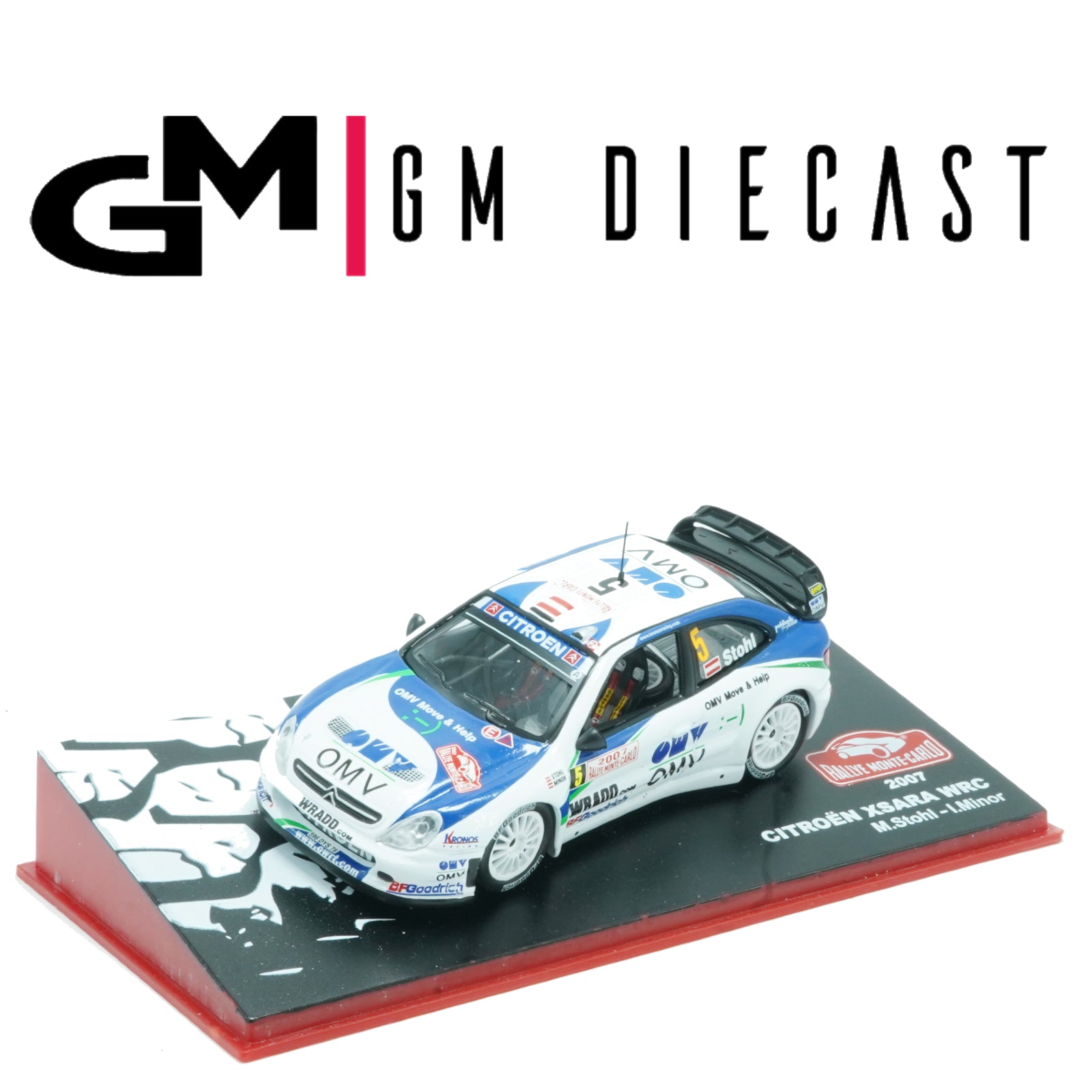 Citroen Xsara #5 Rally Monte Carlo 2007 Stohl, Minor 1/43