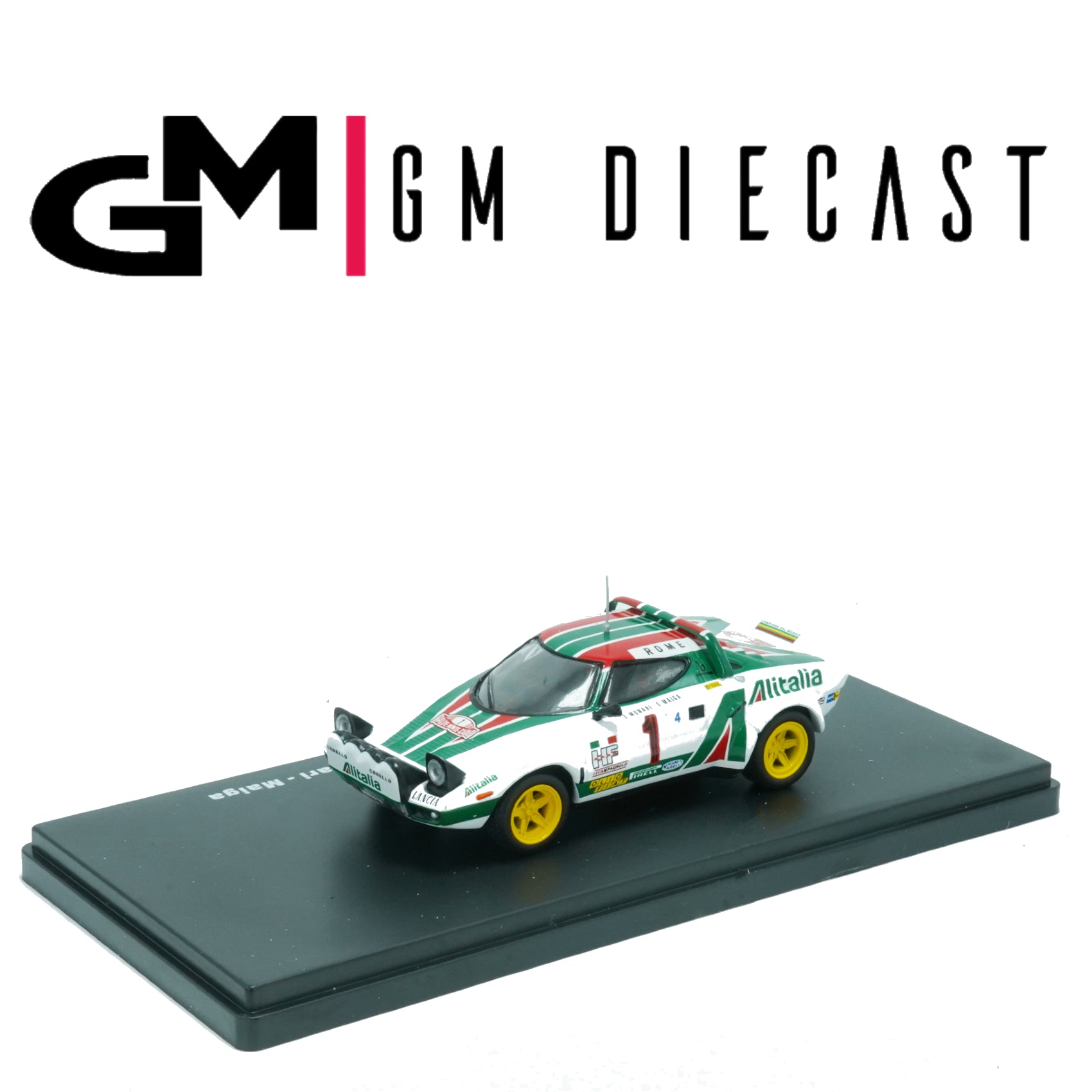 Lancia Stratos HF #1 Rally Monte Carlo 1977 Munari, Maiga 1/43