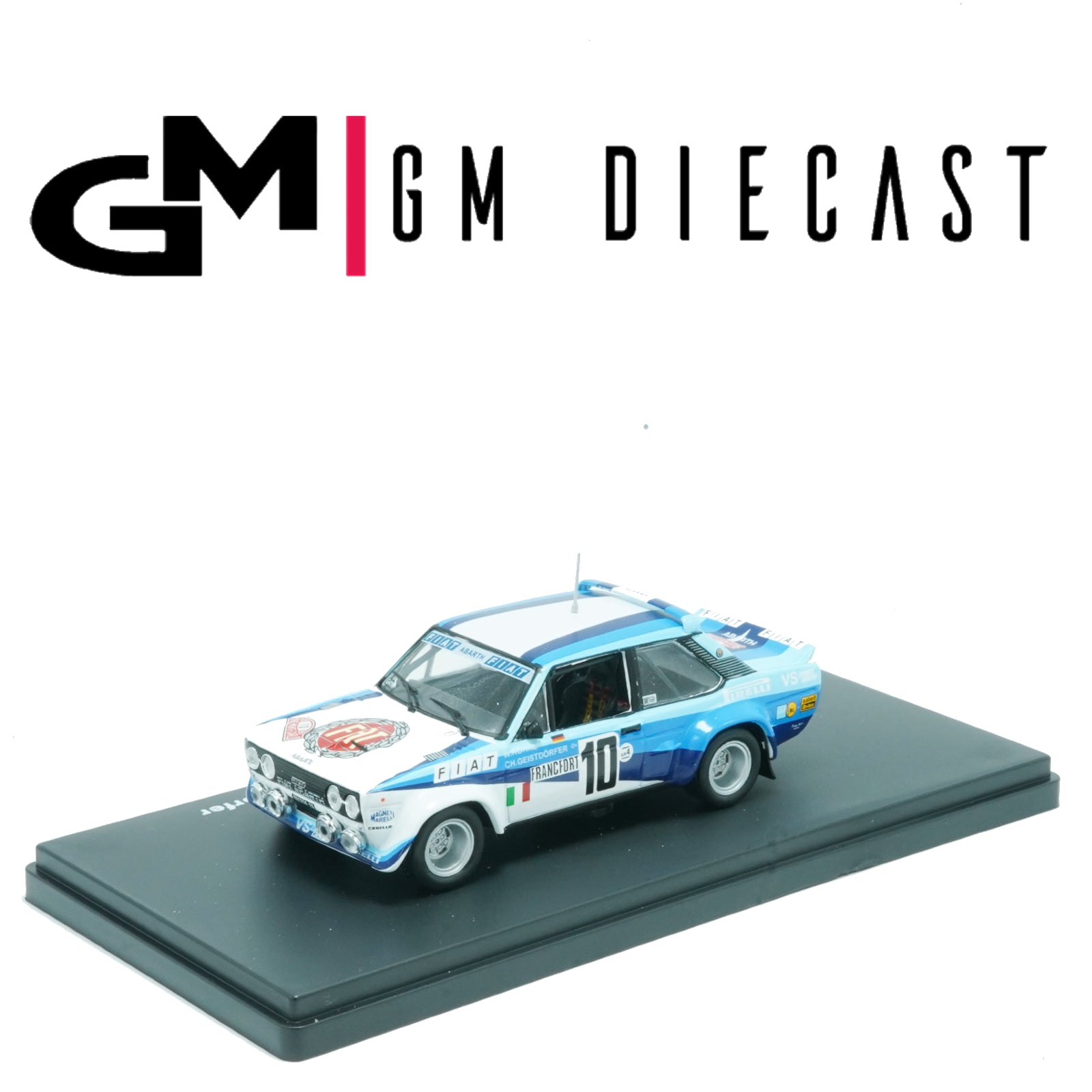 Fiat 131 Abarth #10 Rally Monte Carlo 1980 Rohrl, Geistdorfer 1/43
