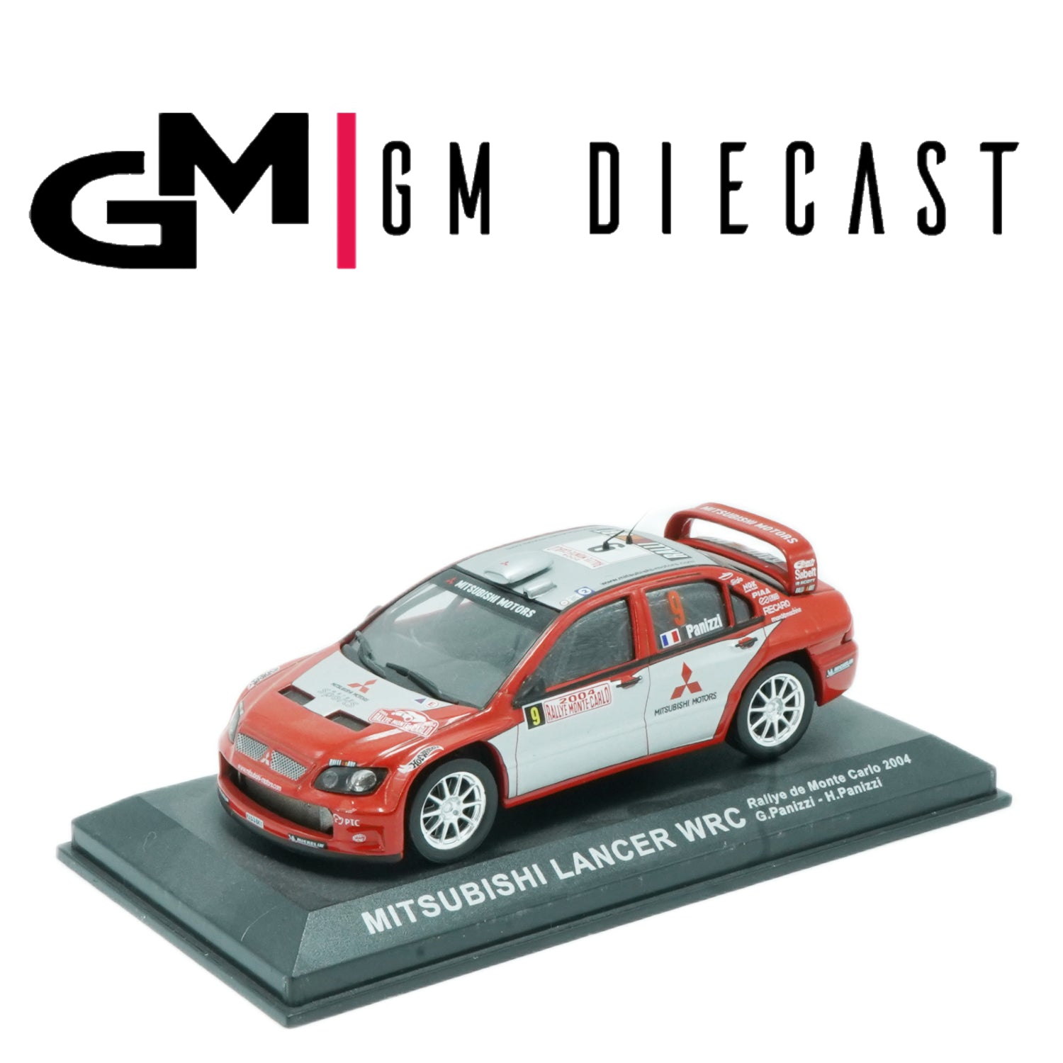 Mitsubishi Lancer #9 Rally Monte Carlo 2004 Panizzi, Panizzi 1/43