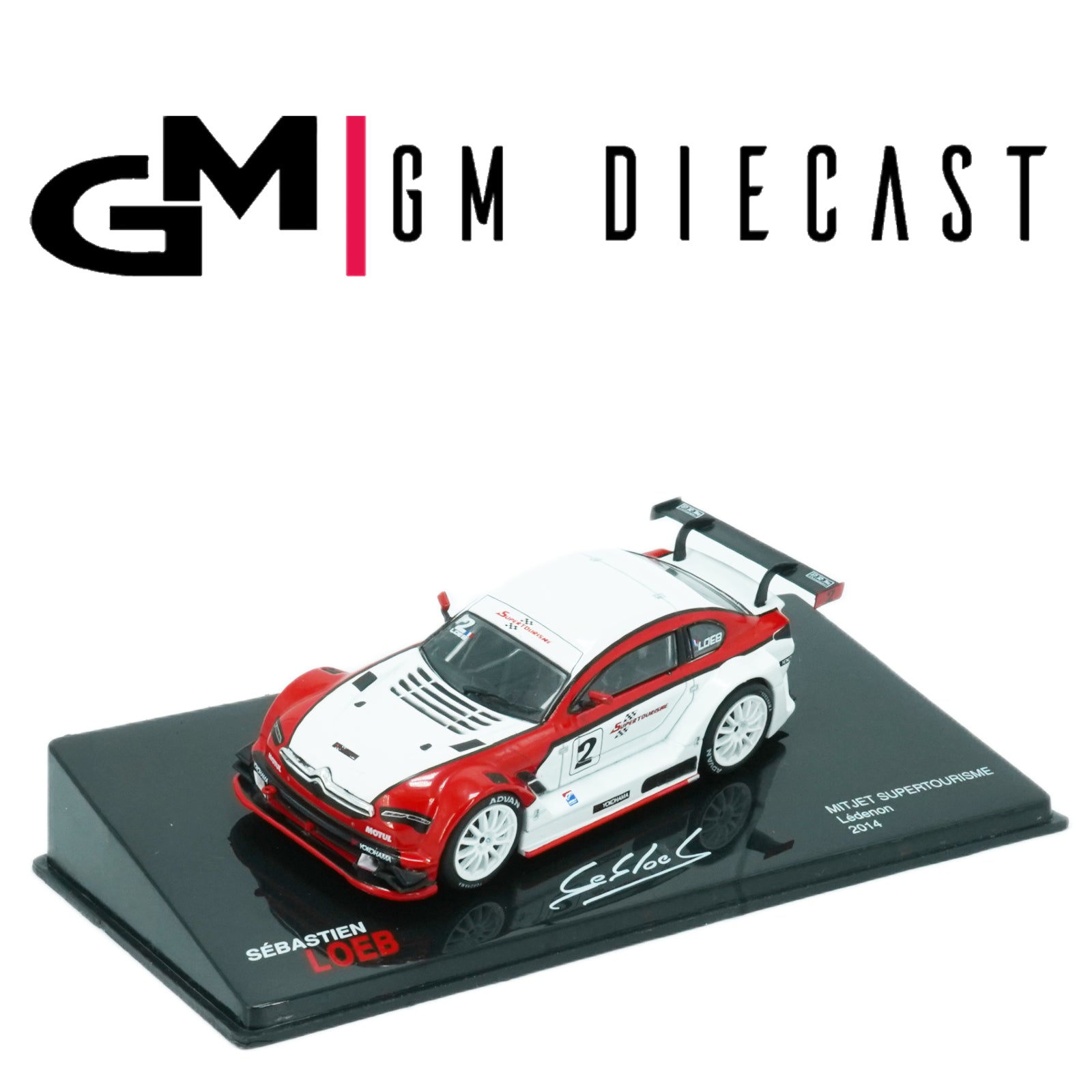 MITJET Supertourisme #2 Lédenon 2014 Loeb 1/43