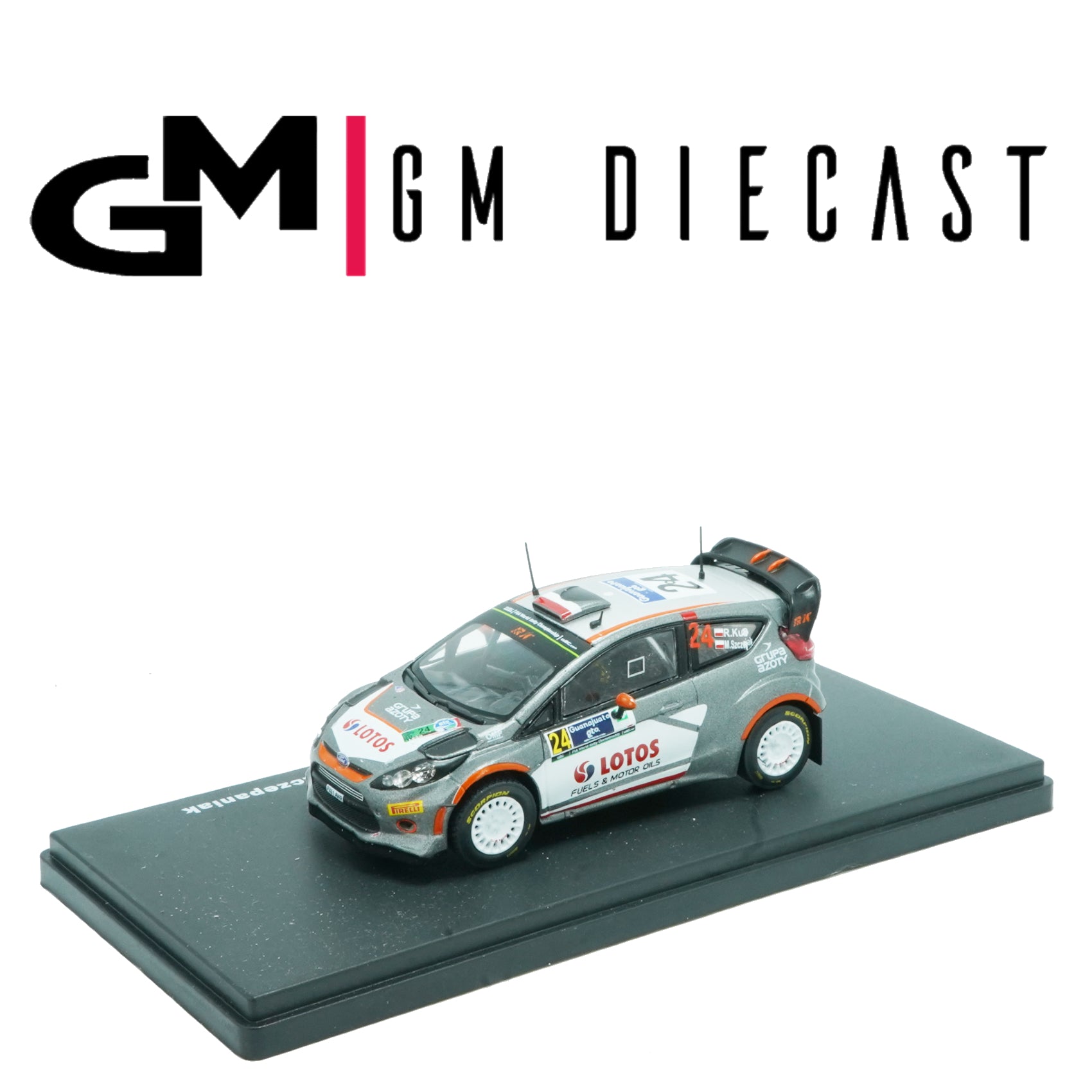 Ford Fiesta RS #24 Rally Leon 2015 Kubica, Szczepaniak 1/43