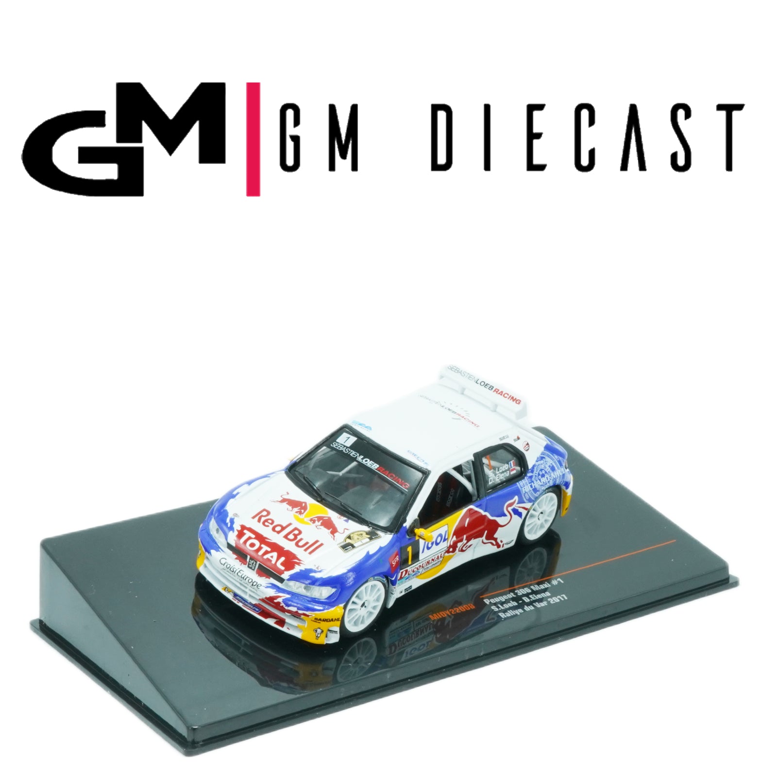 Peugeot 306 Maxi #1 Rally du Var 2017 Loeb, Elena 1/43