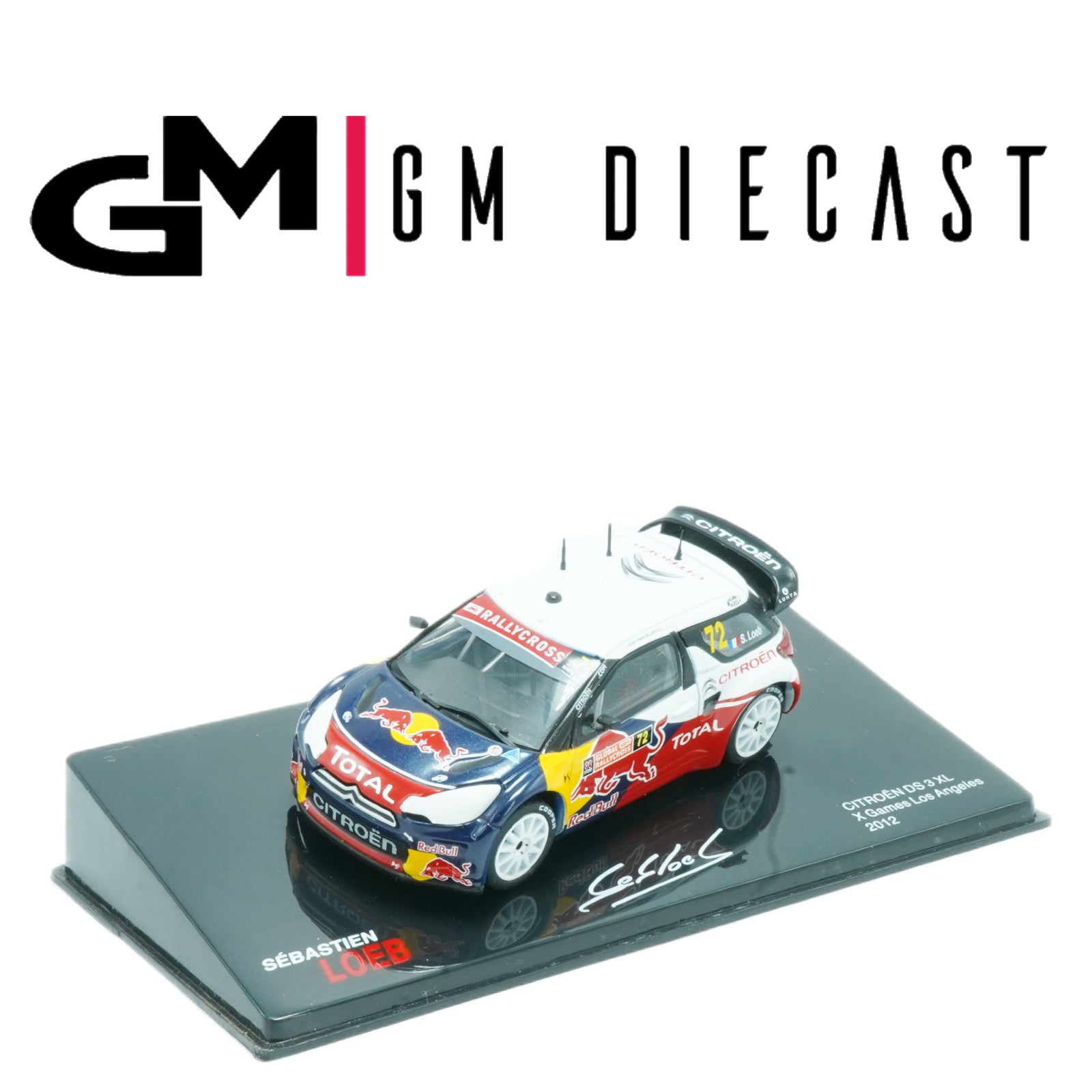 Citroen DS3 XL #72 X Games Los Angeles 2012 Loeb 1/43