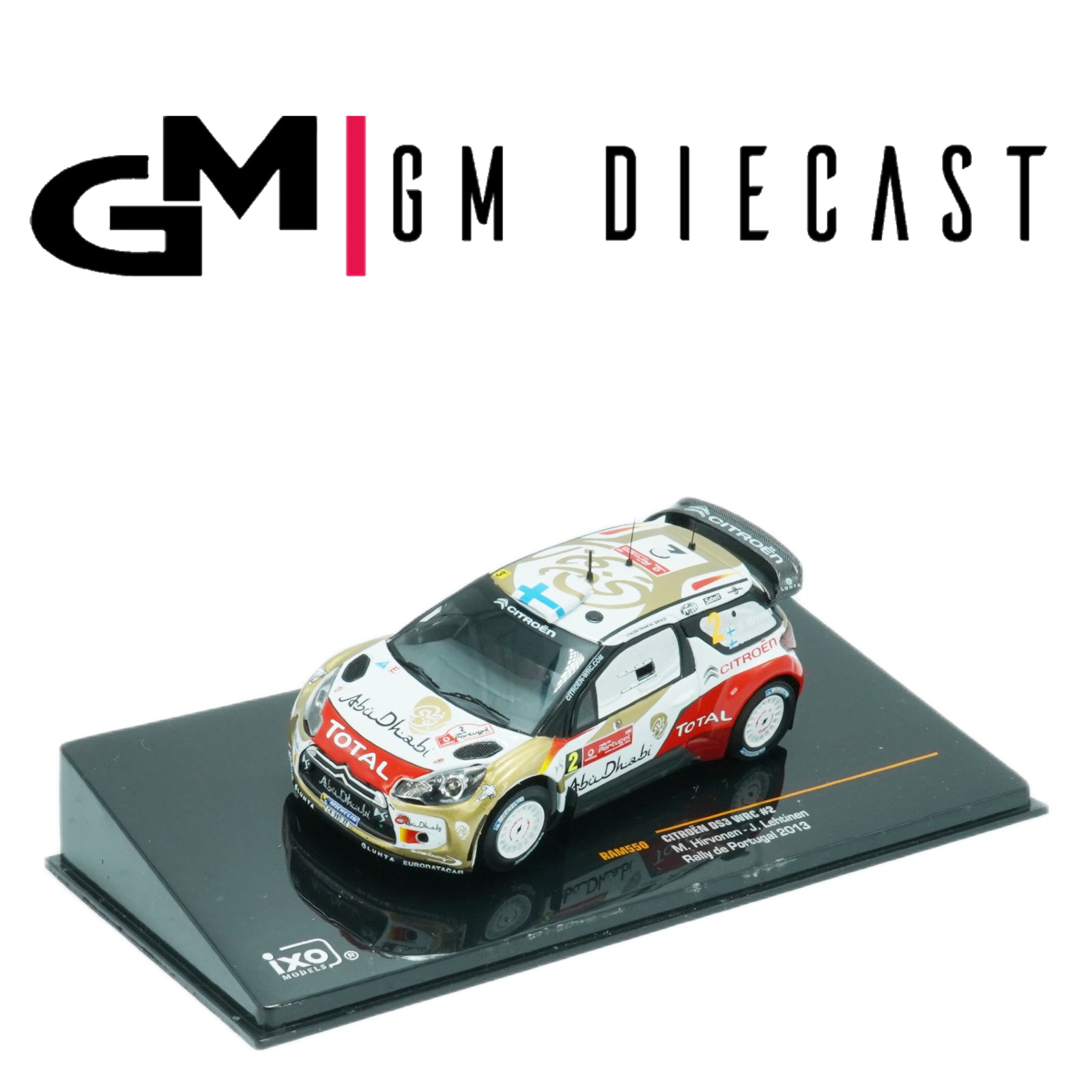 Citroen DS3 #2 Rally de Portugal 2013 Hirvonen, Lehtinen 1/43